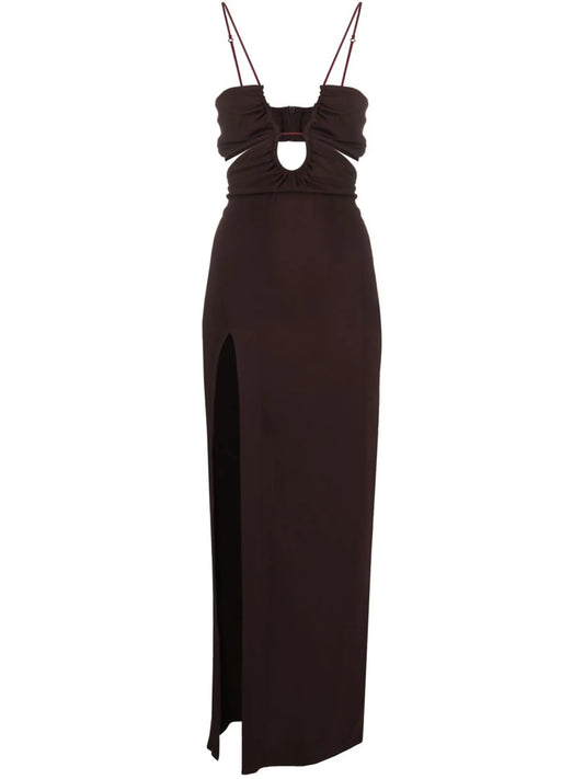 cut-out maxi dress