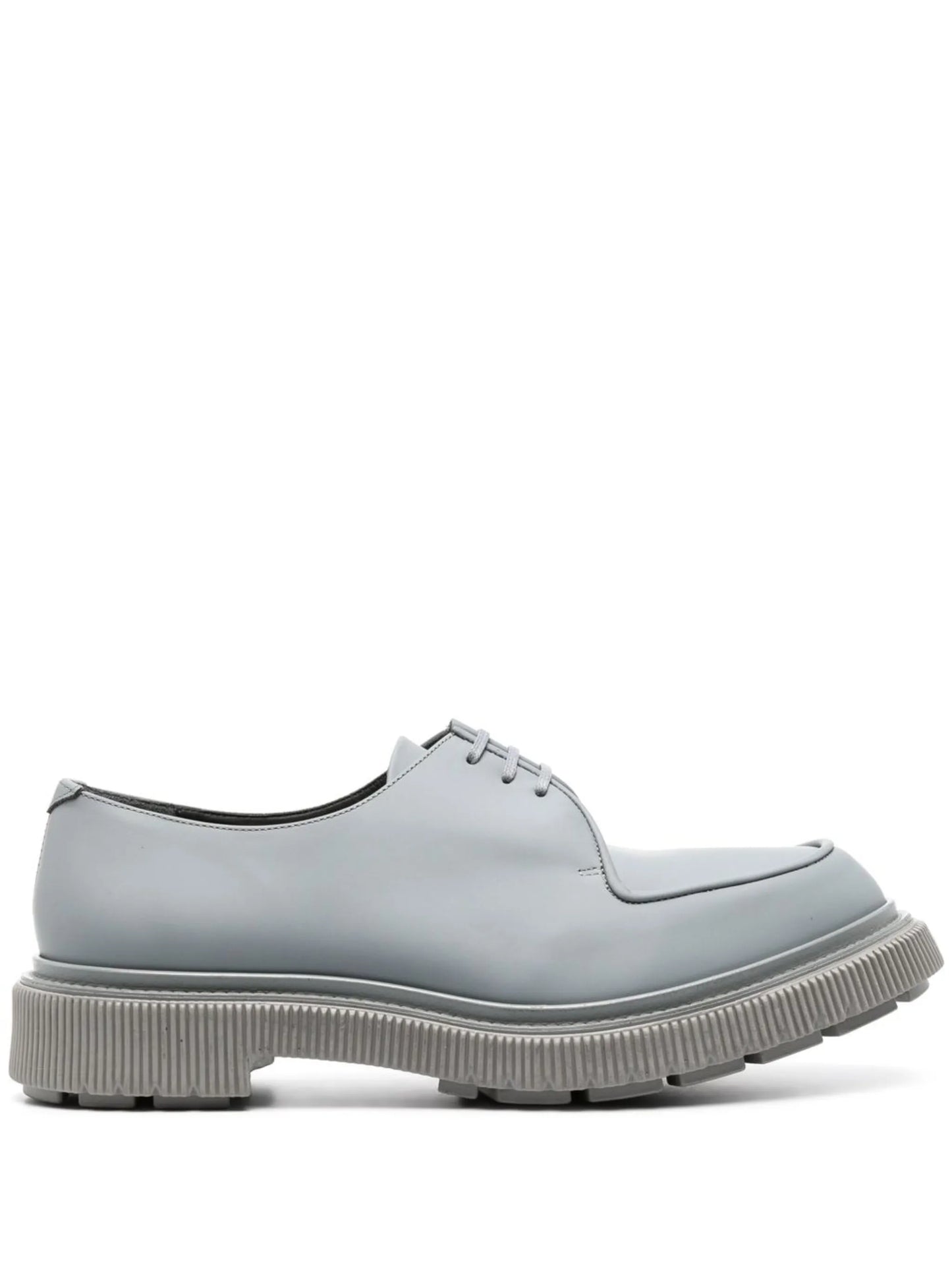 lace-up suede platform shoes
