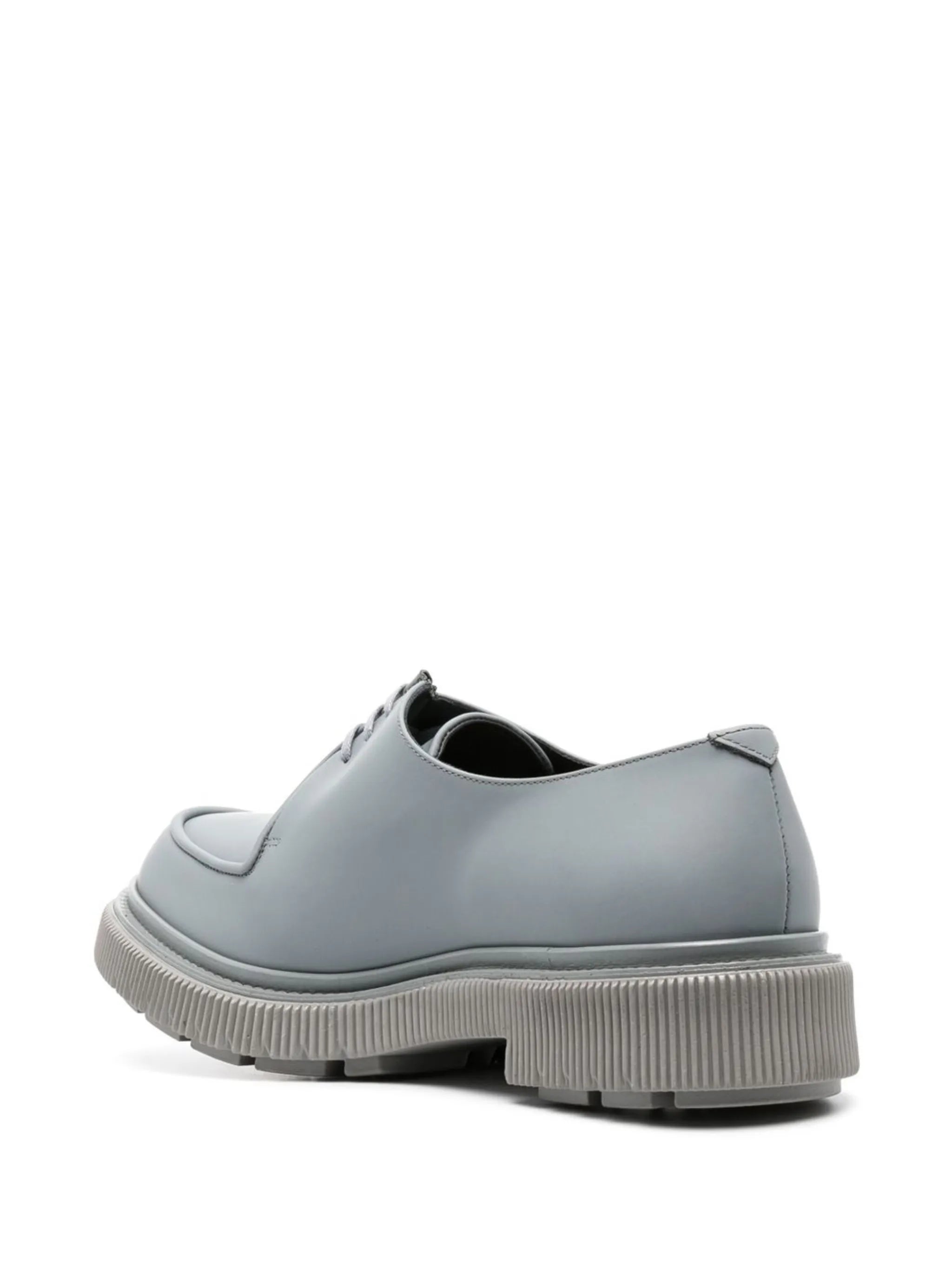 lace-up suede platform shoes