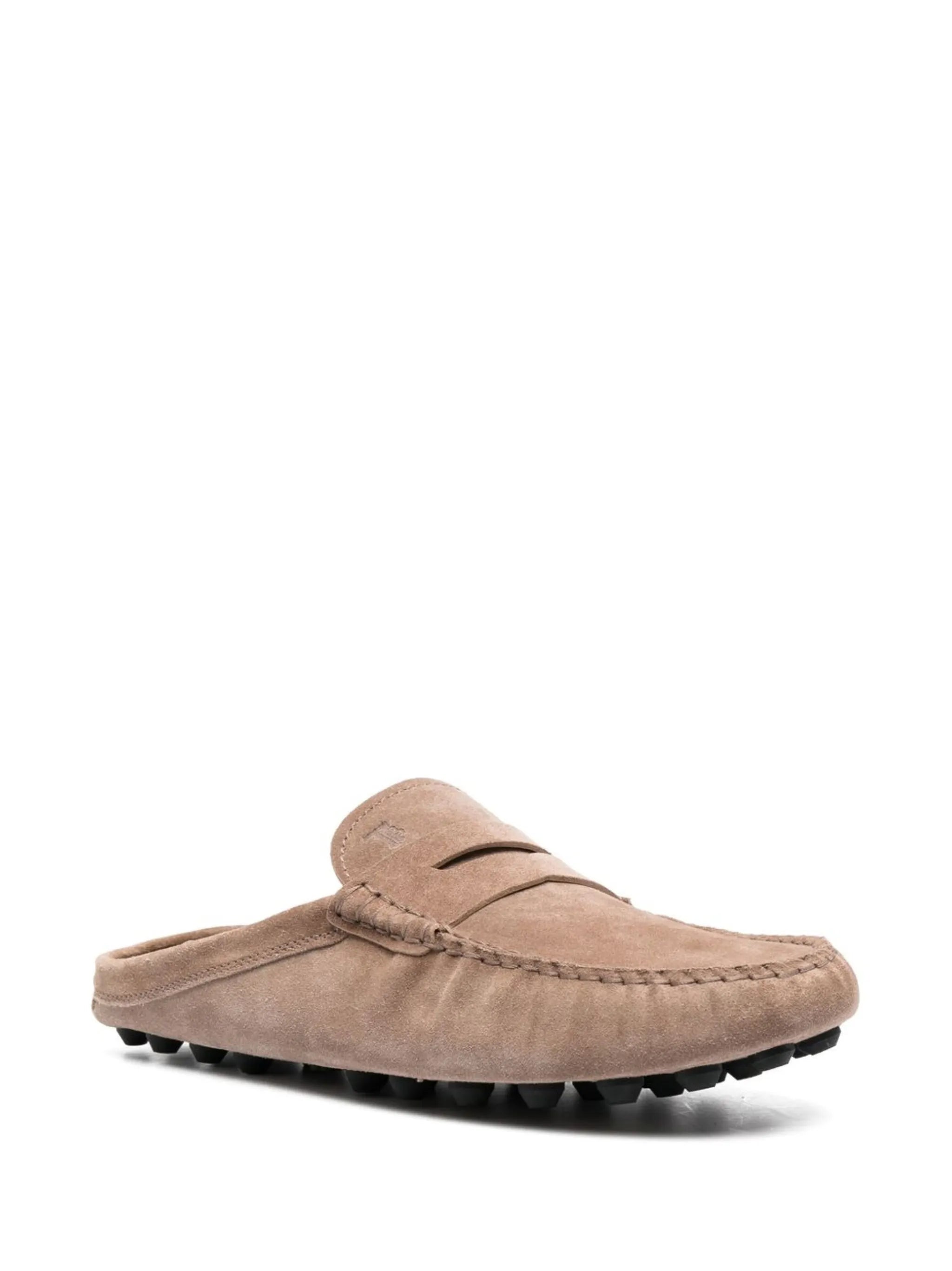 Gommino Bubble suede mules