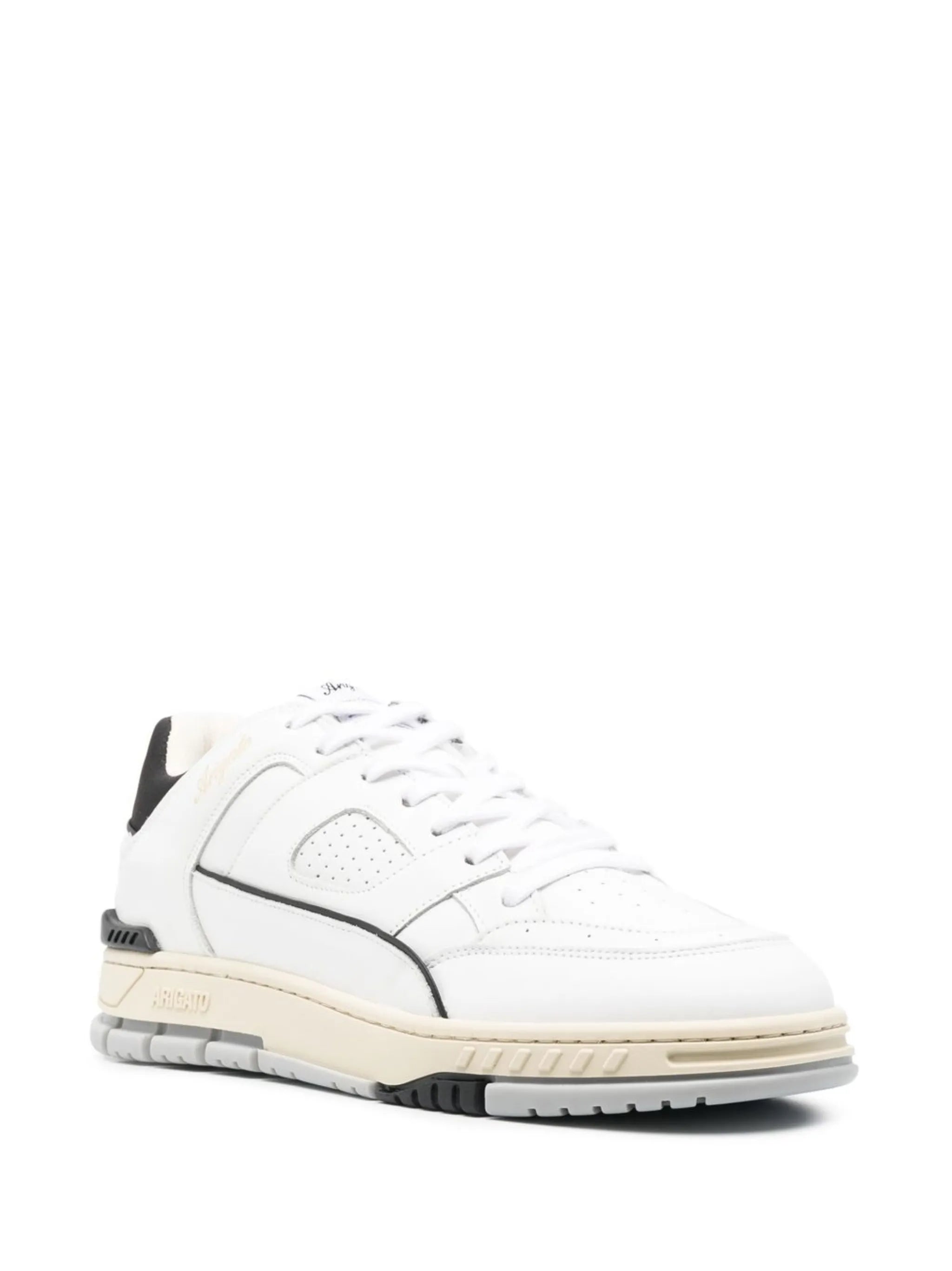 panelled low-top sneakers