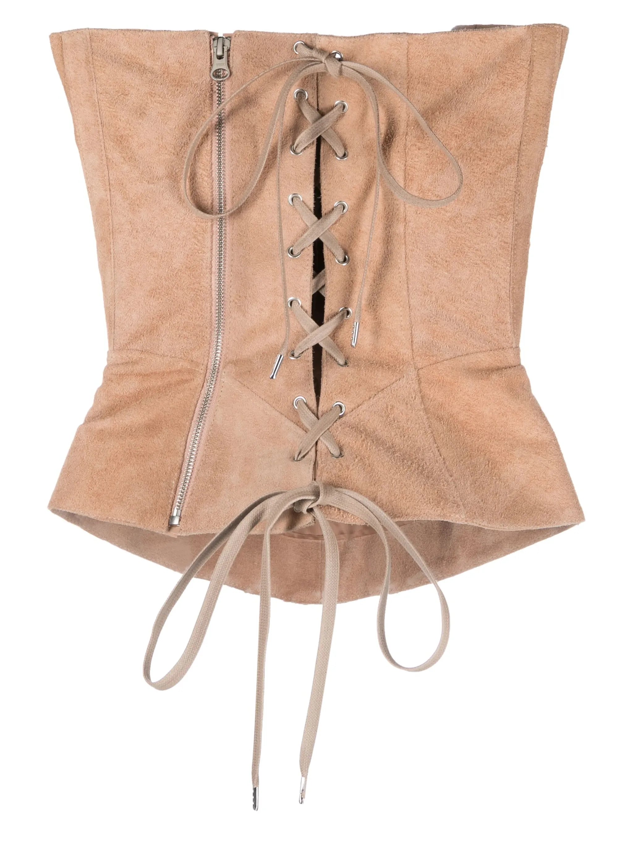 Daith lace-up corset