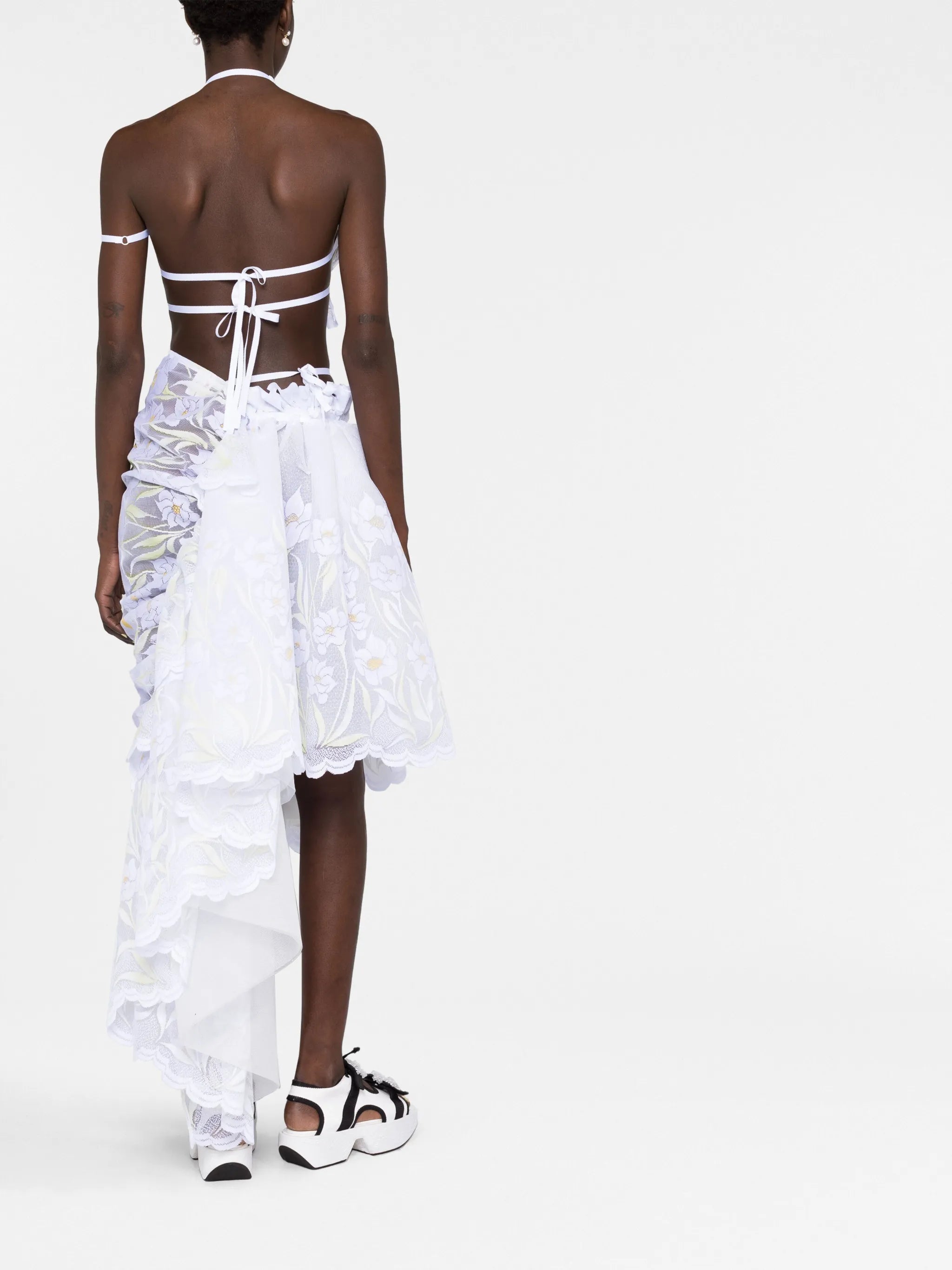 curtain lace top