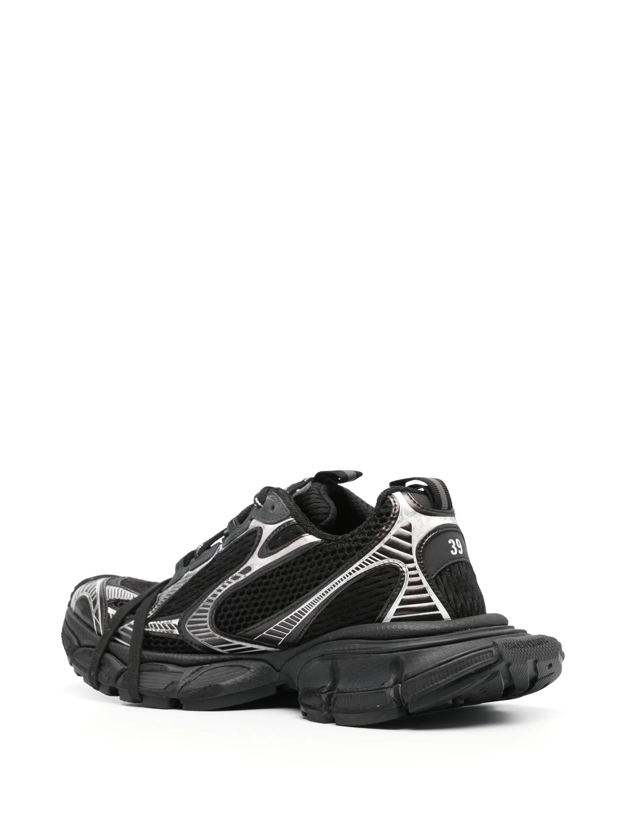 3XL mesh-panel sneakers