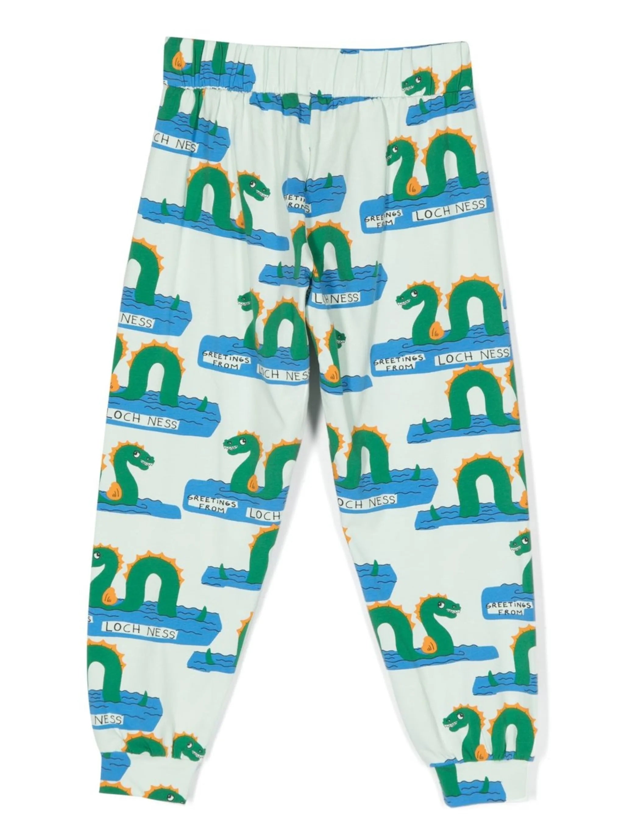 Loch Ness graphic-print track pants