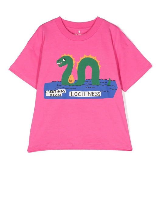 Loch Ness graphic-print T-shirt