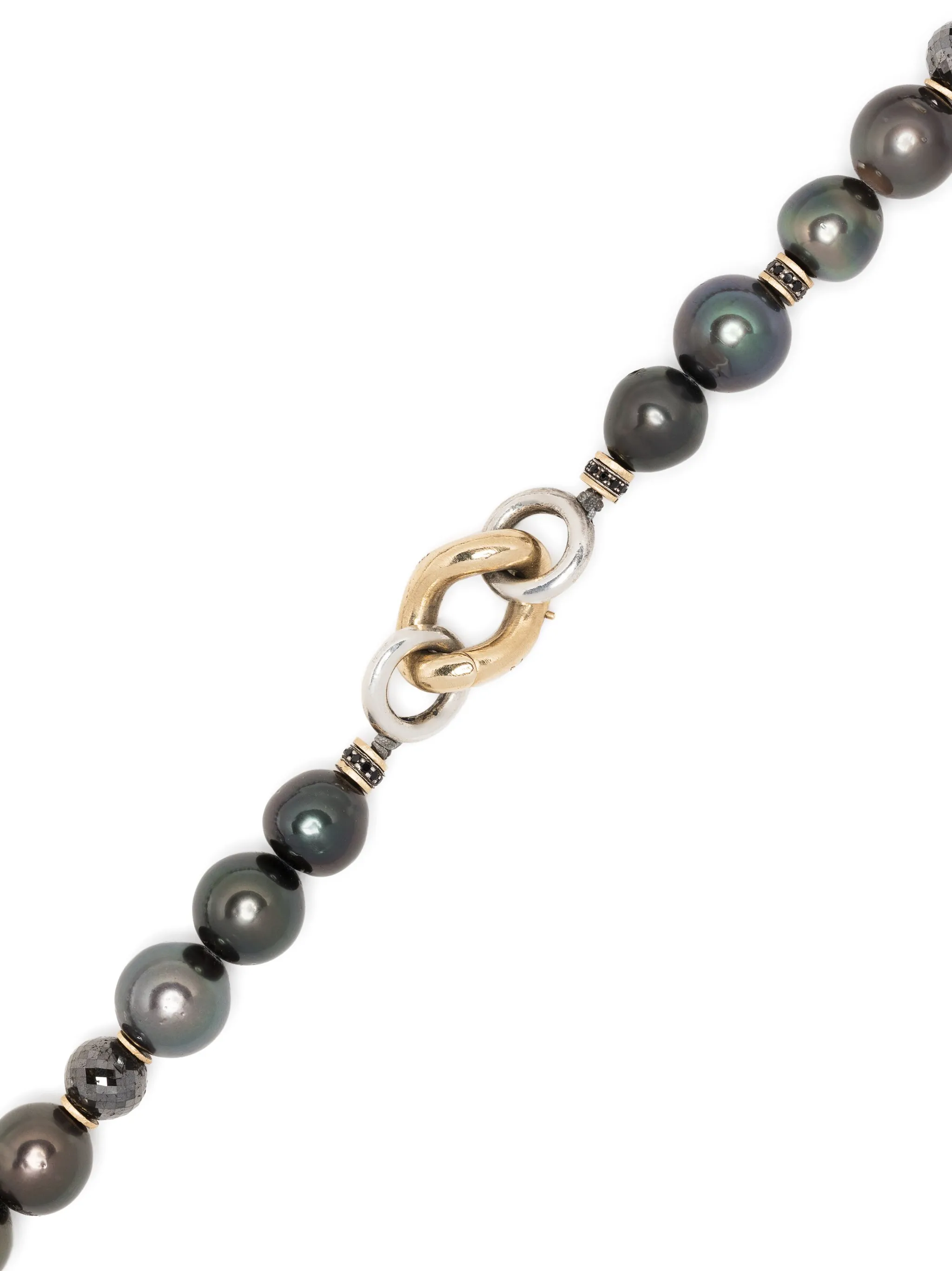 beaded pearl necklace