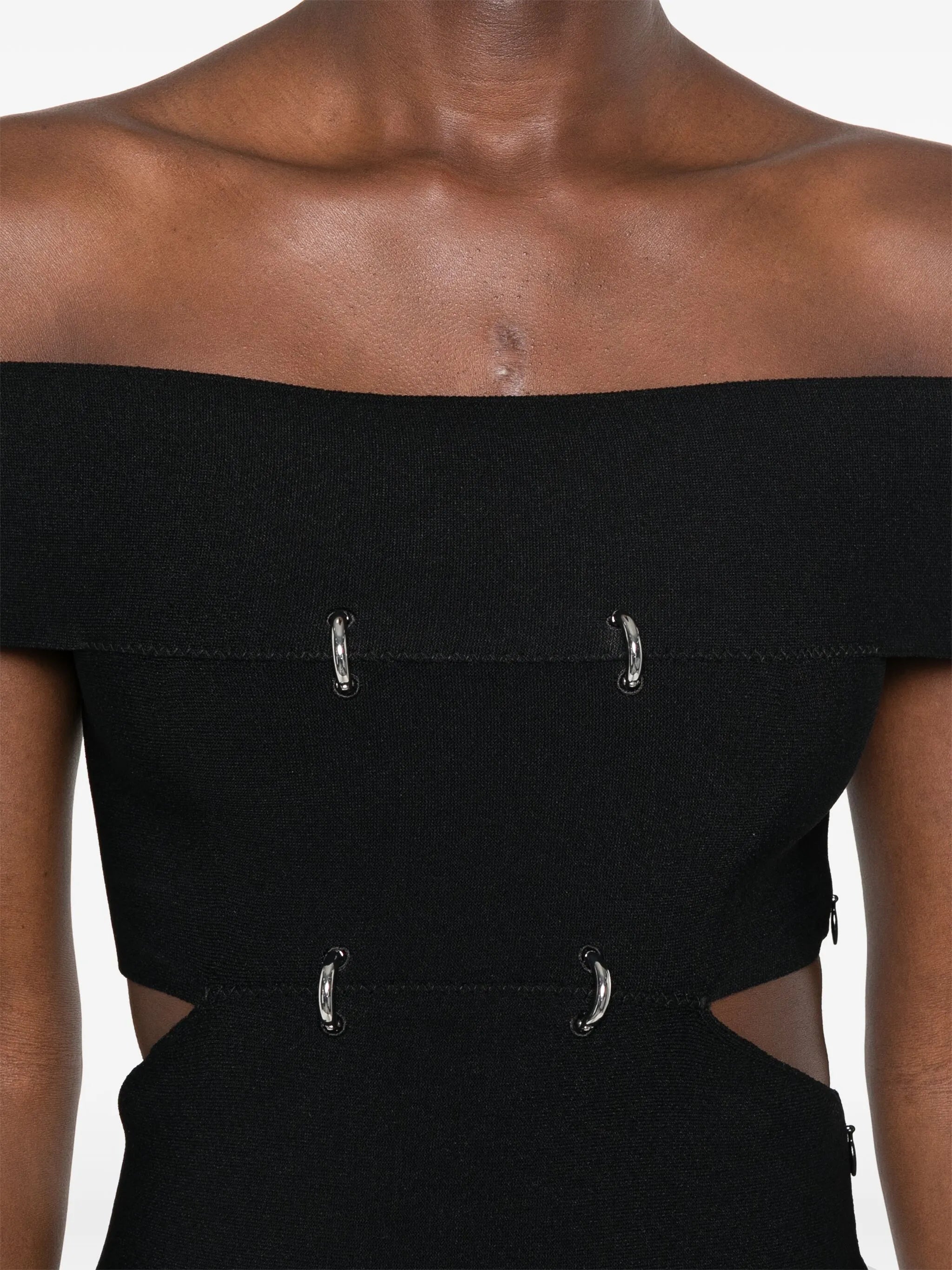 cut-out off-shoulder top