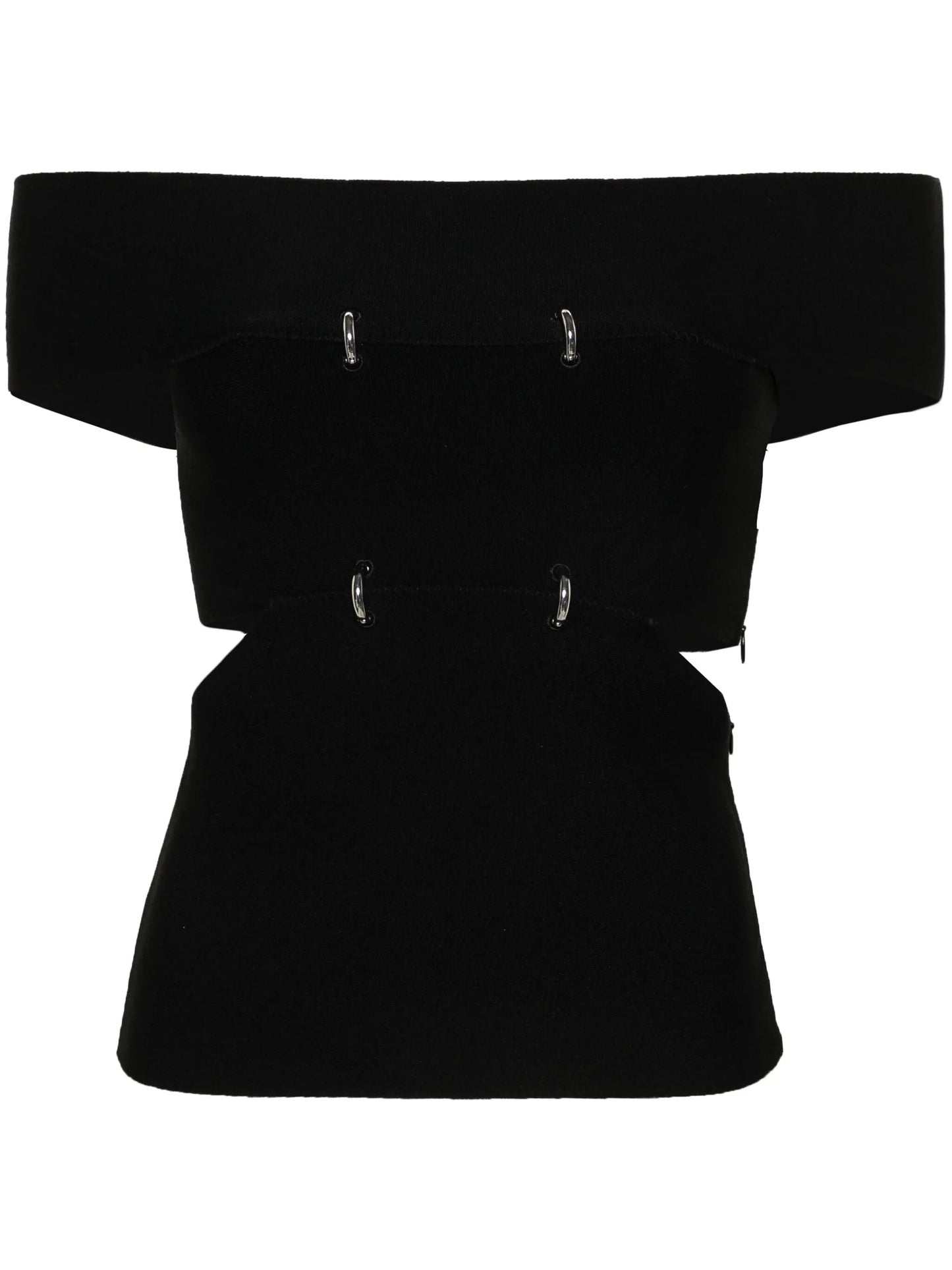 cut-out off-shoulder top