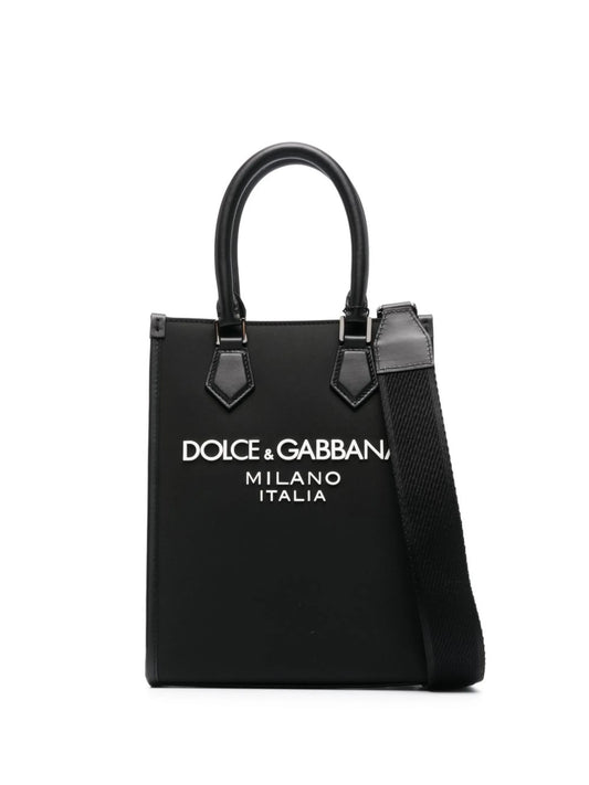 small raised-logo tote bag