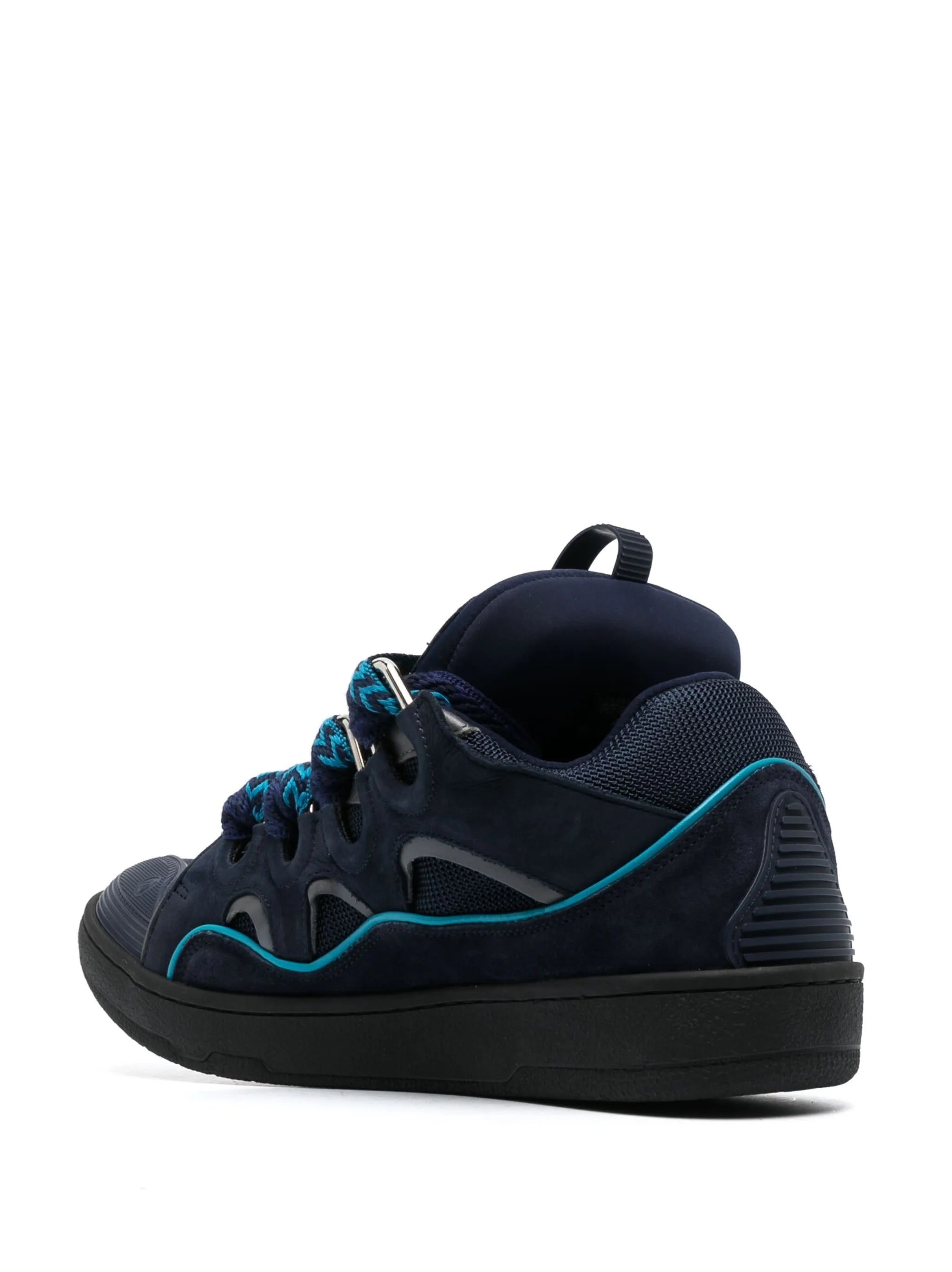 Curb leather sneakers