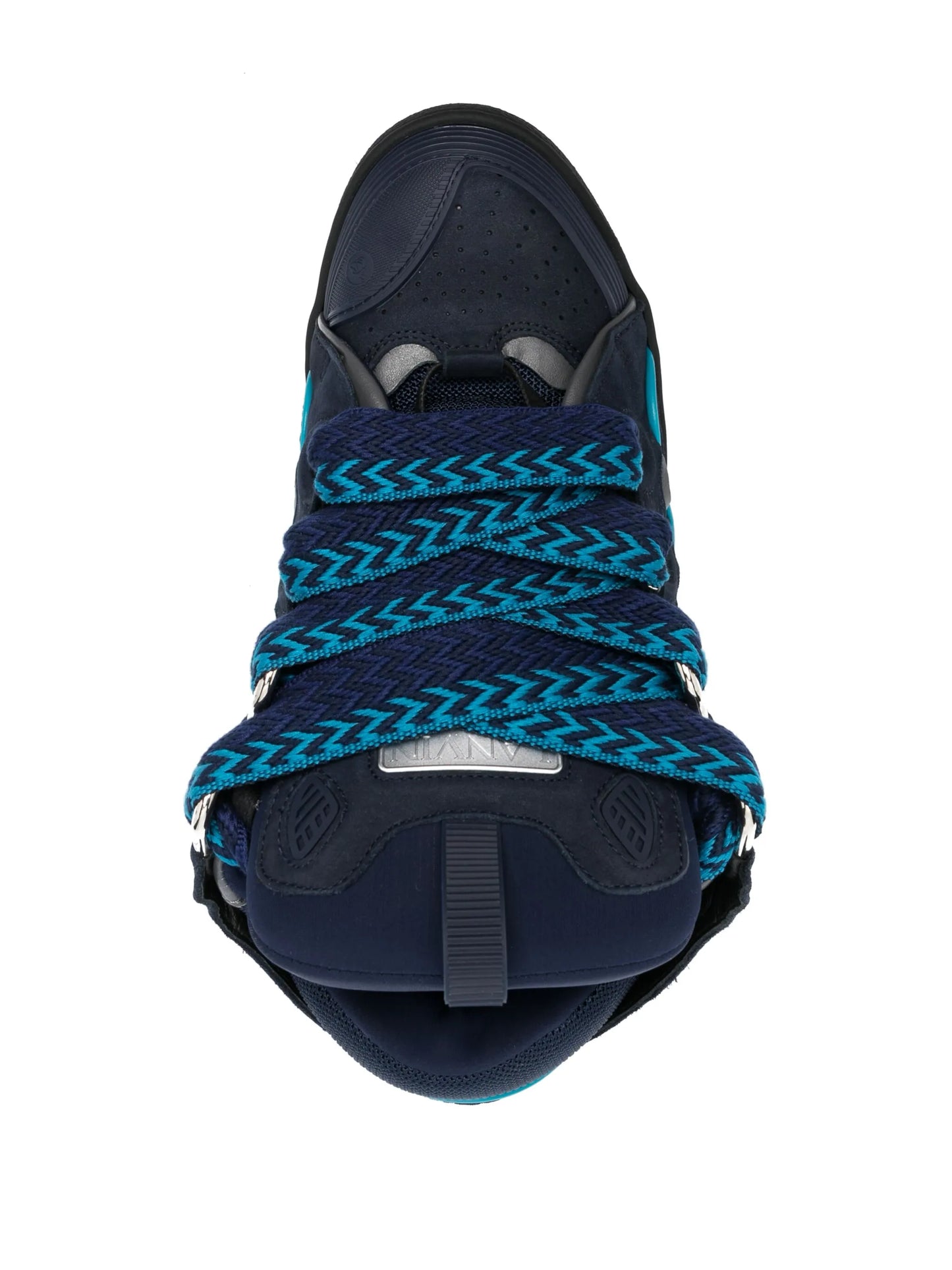 Curb leather sneakers