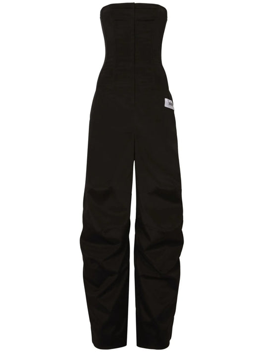 KIM DOLCEGABBANA Cady strapless jumpsuit