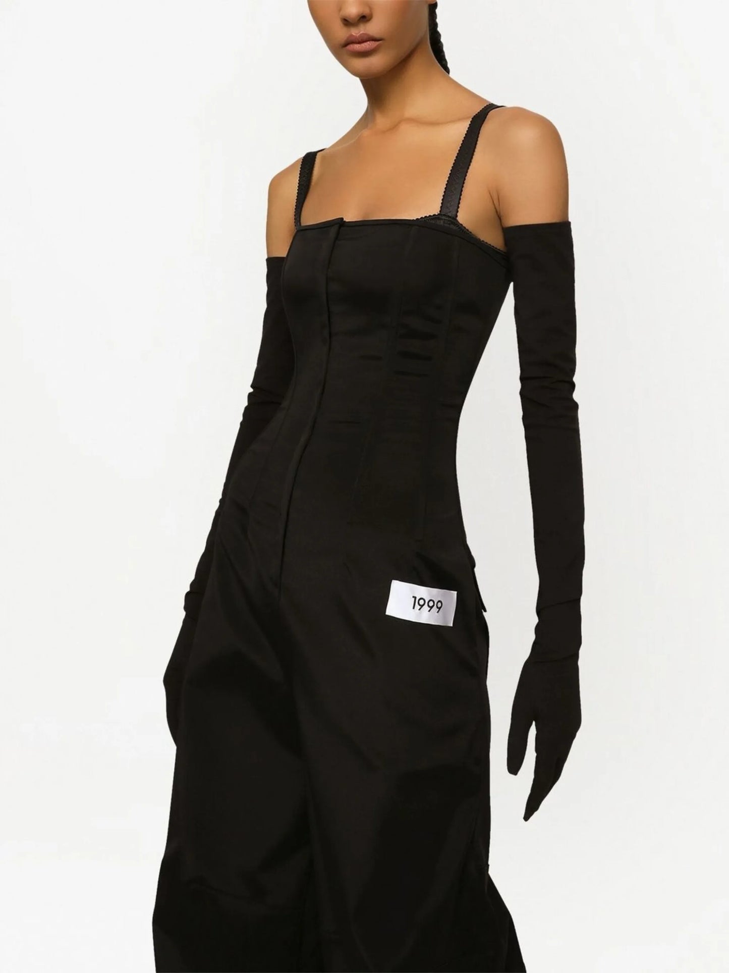 KIM DOLCEGABBANA Cady strapless jumpsuit