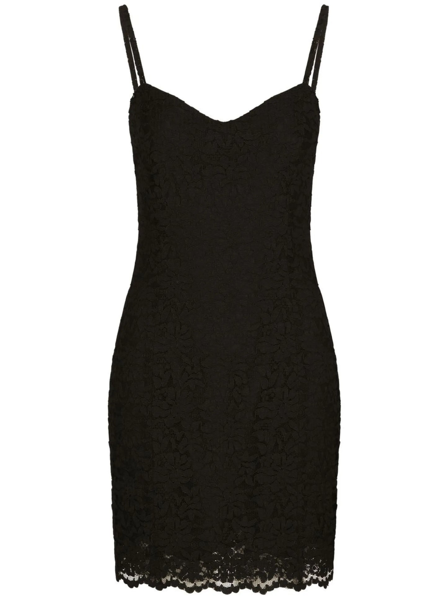KIM DOLCEGABBANA Cordonetto-lace minidress