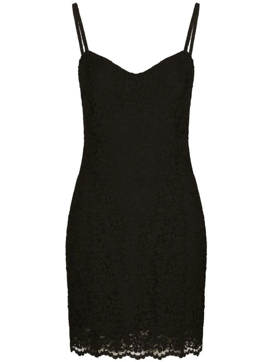 KIM DOLCEGABBANA Cordonetto-lace minidress
