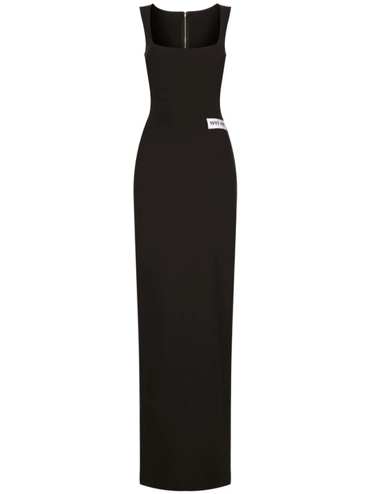 KIM DOLCEGABBANA Milano-rib maxi dress