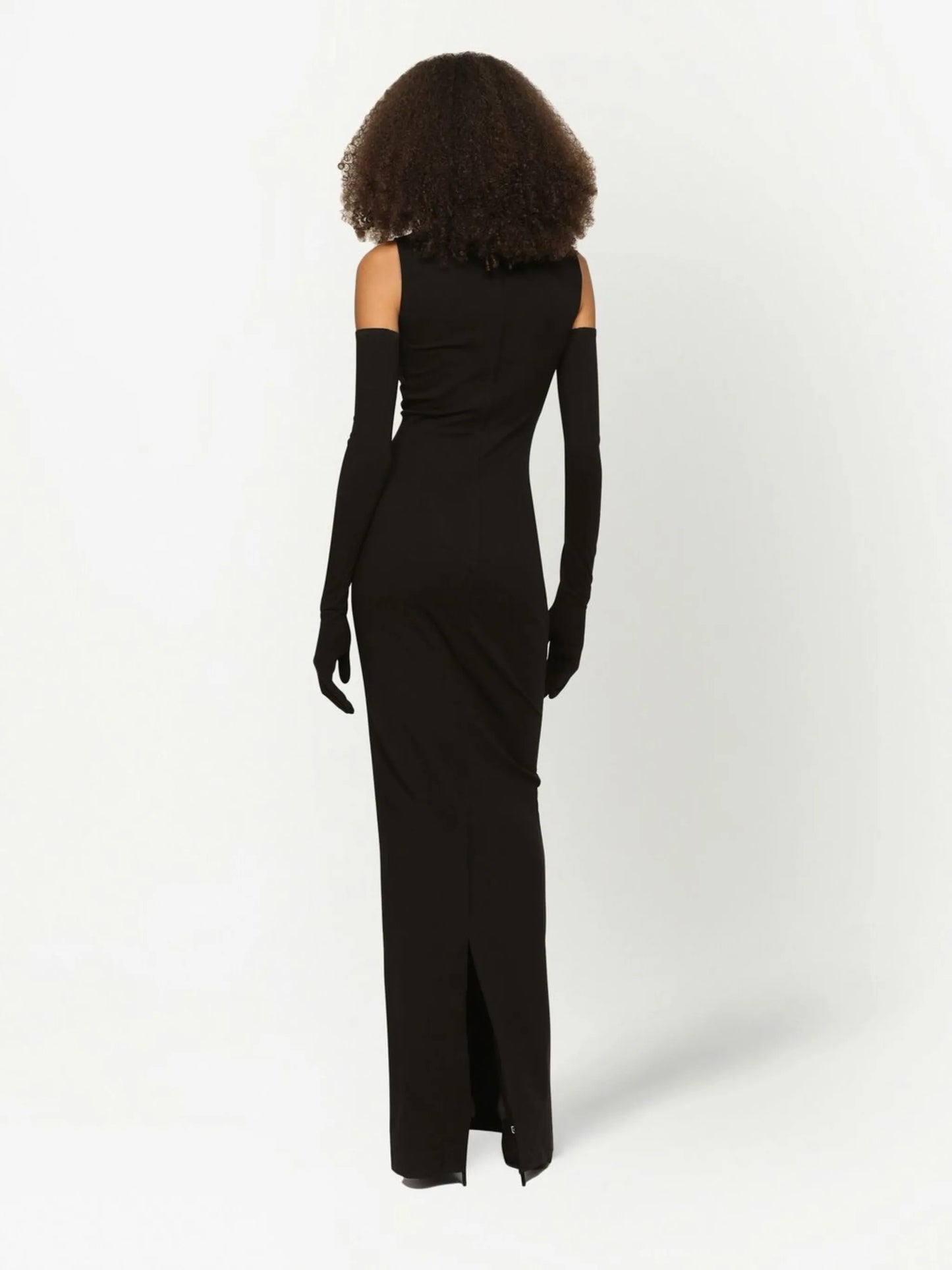 KIM DOLCEGABBANA Milano-rib maxi dress