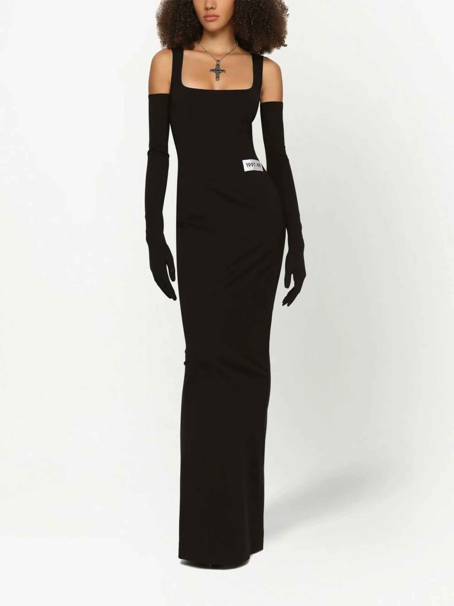 KIM DOLCEGABBANA Milano-rib maxi dress