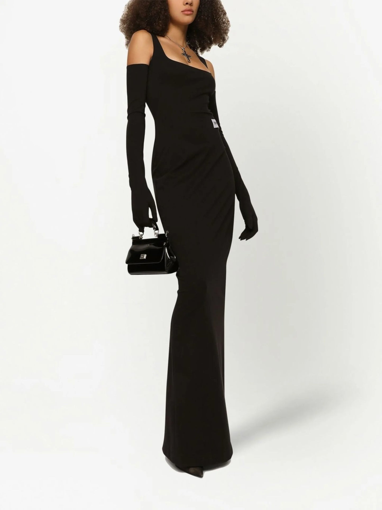 KIM DOLCEGABBANA Milano-rib maxi dress