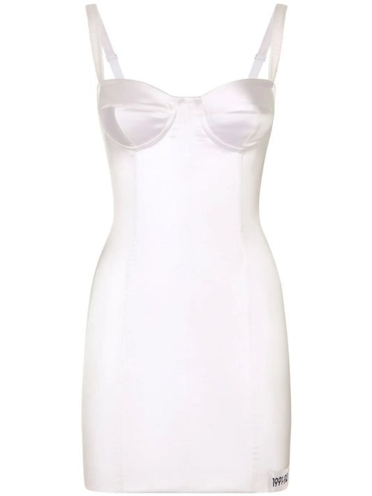KIM DOLCEGABBANA satin minidress