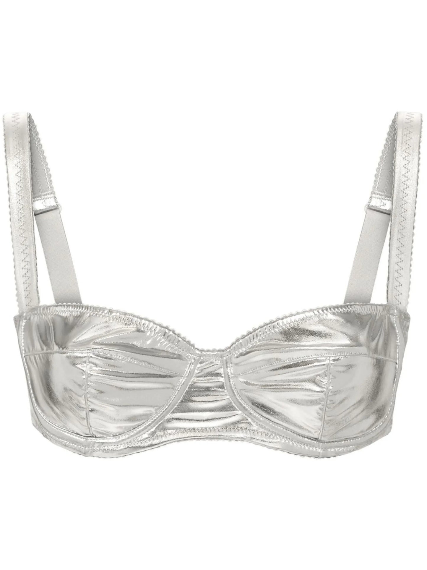 KIM DOLCEGABBANA coated balconette bra