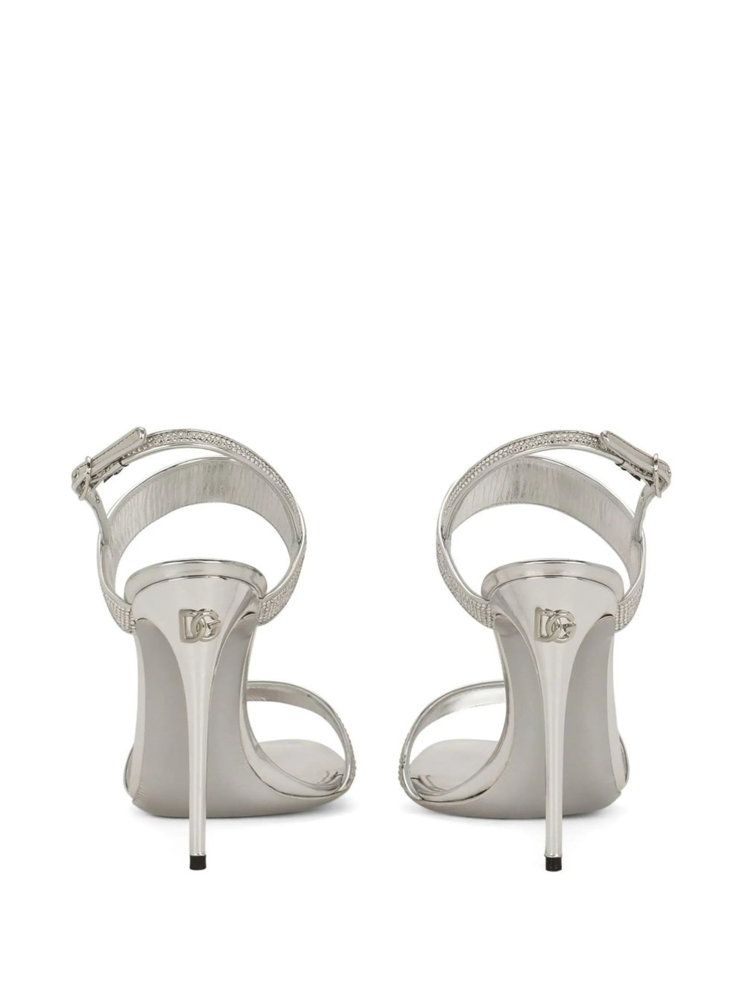 KIM DOLCEGABBANA crystal-embellished slingback sandals