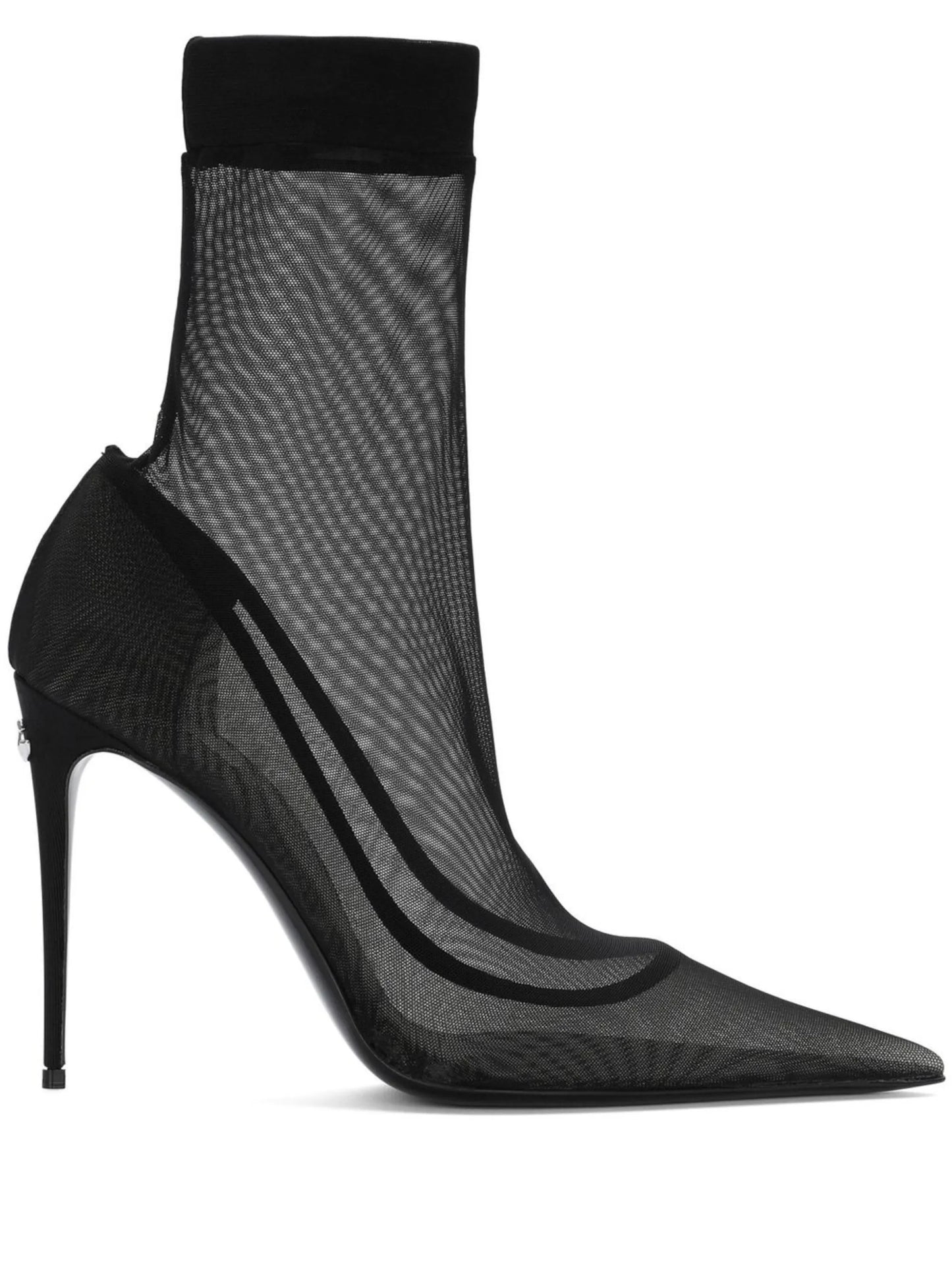KIM DOLCEGABBANA tulle ankle boots