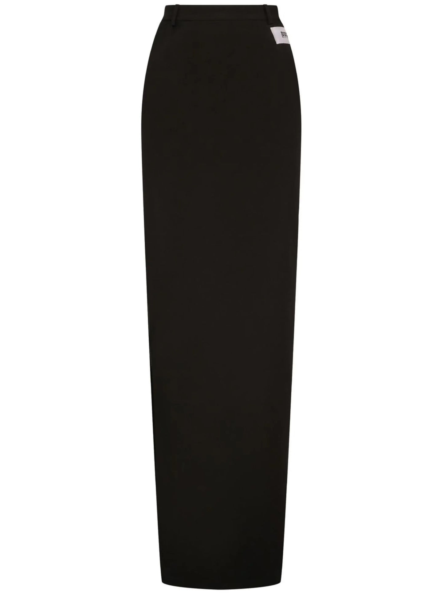KIM DOLCEGABBANA side-zip maxi skirt