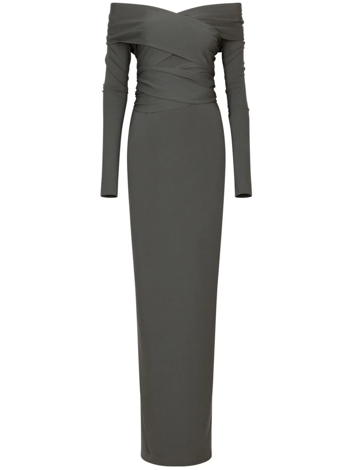 KIM DOLCEGABBANA Milano-rib maxi dress
