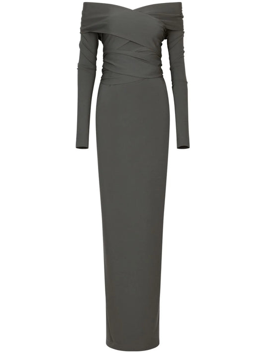 KIM DOLCEGABBANA Milano-rib maxi dress