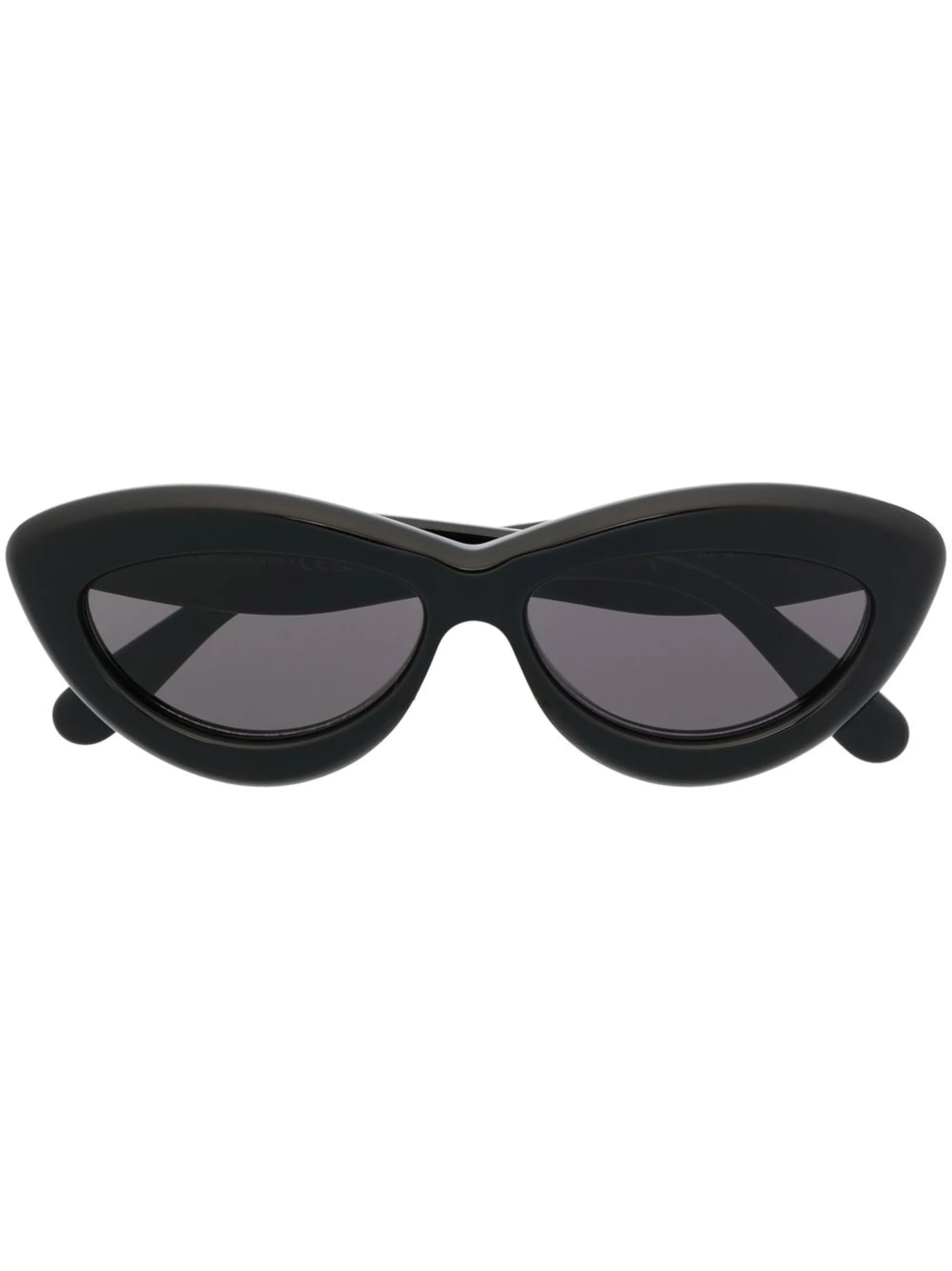 tinted cat-eye sunglasses