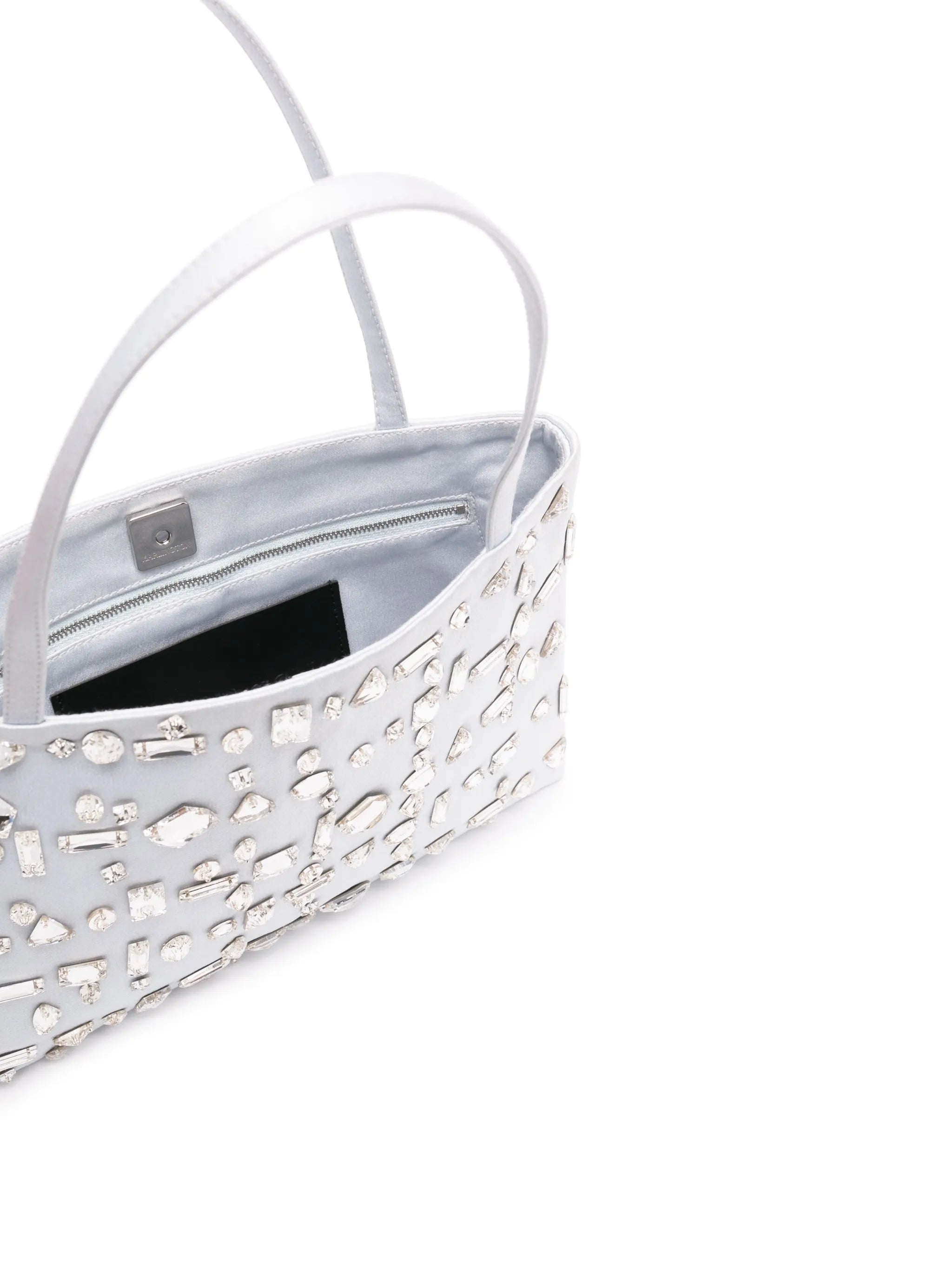 crystal-embellished tote bag