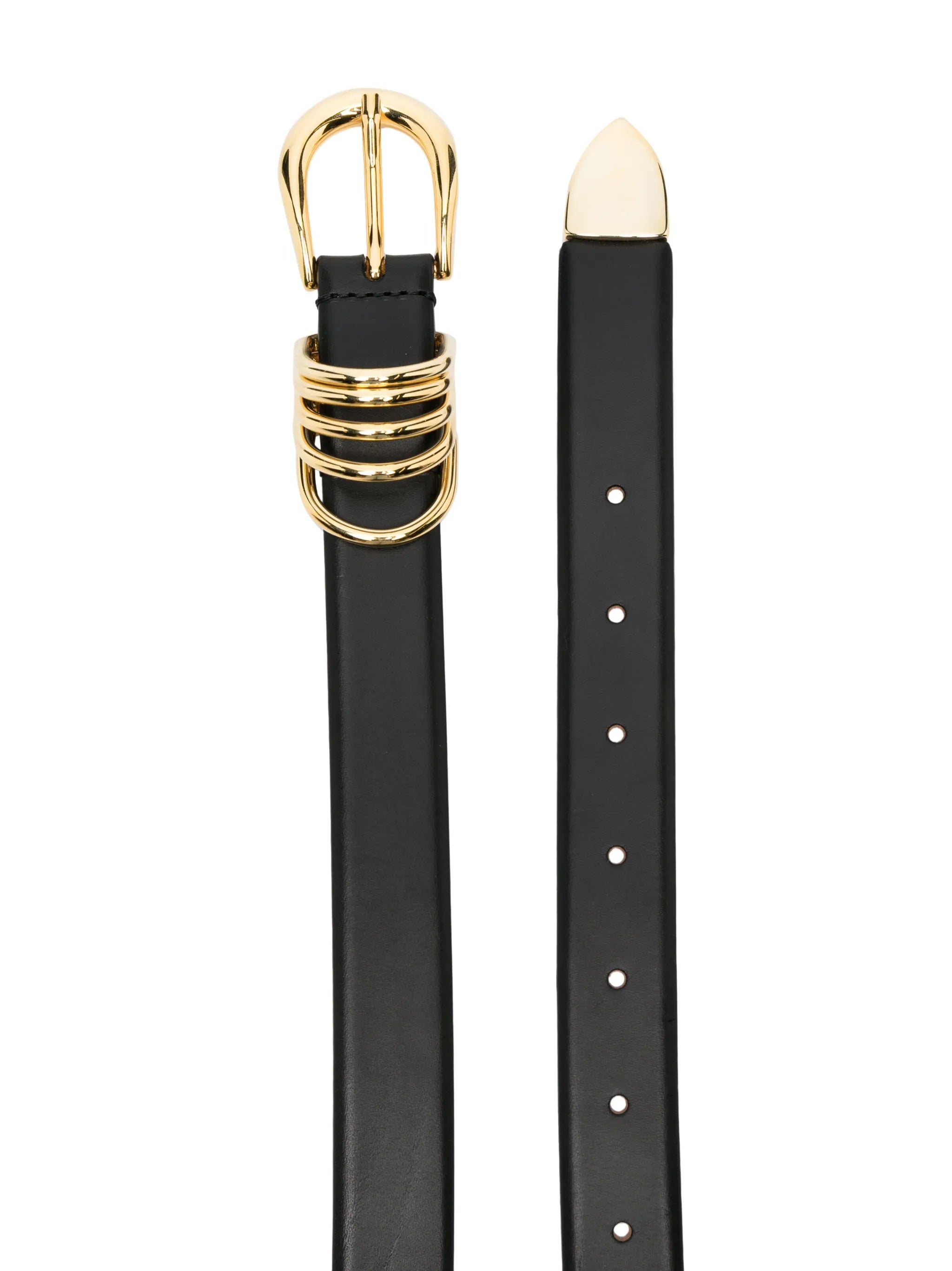 Hollyhock leather belt