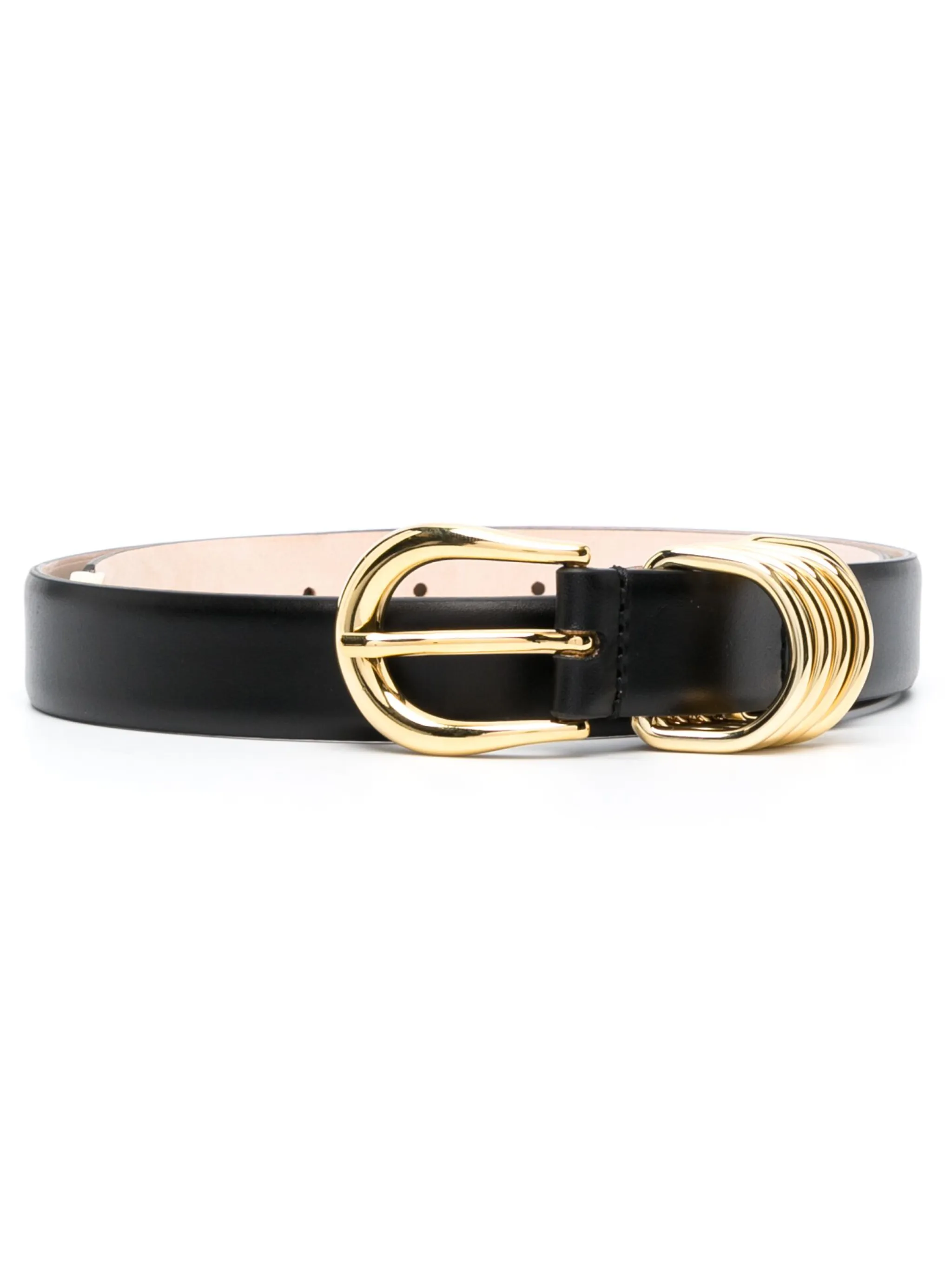 Hollyhock black gold belt