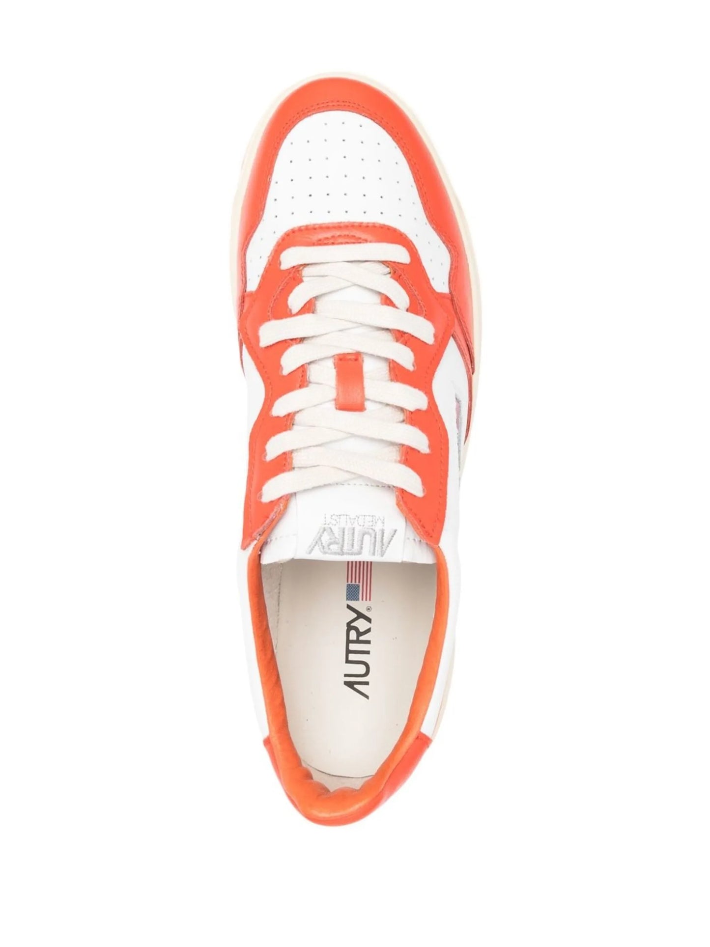 Medalist panelled low-top sneakers