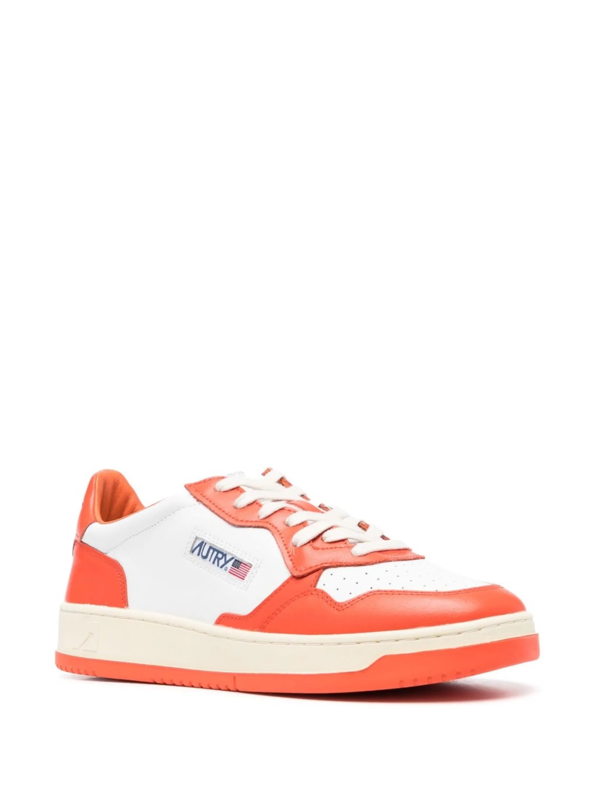 Medalist panelled low-top sneakers