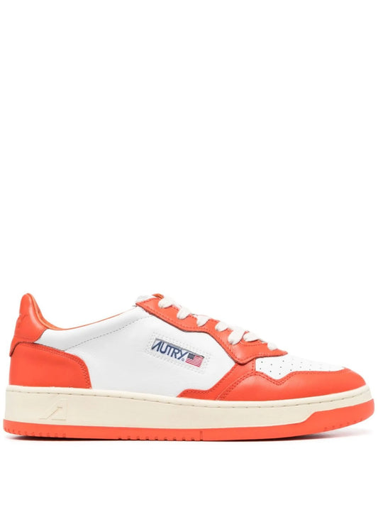 Medalist panelled low-top sneakers