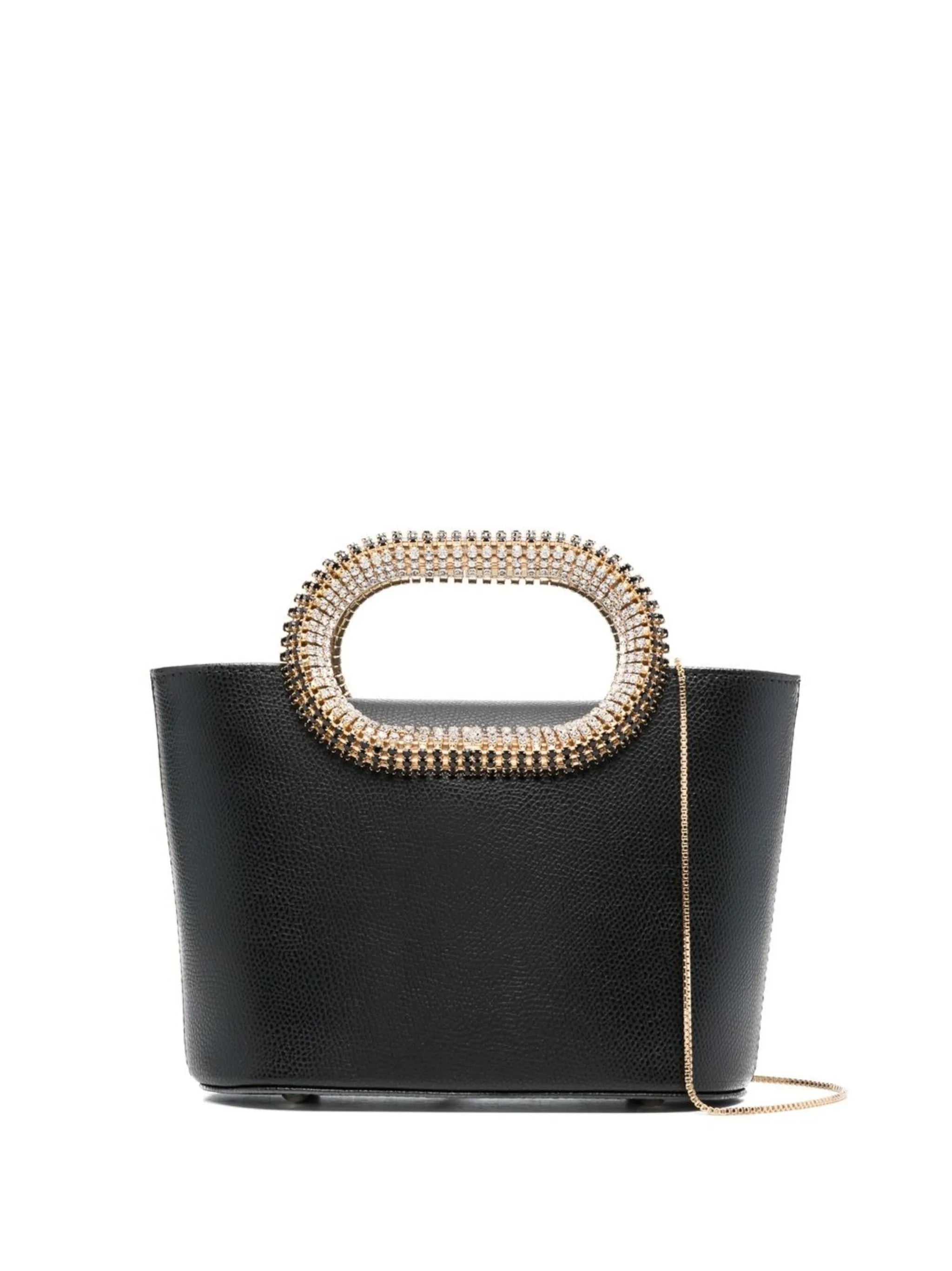 crystal-embellished tote bag