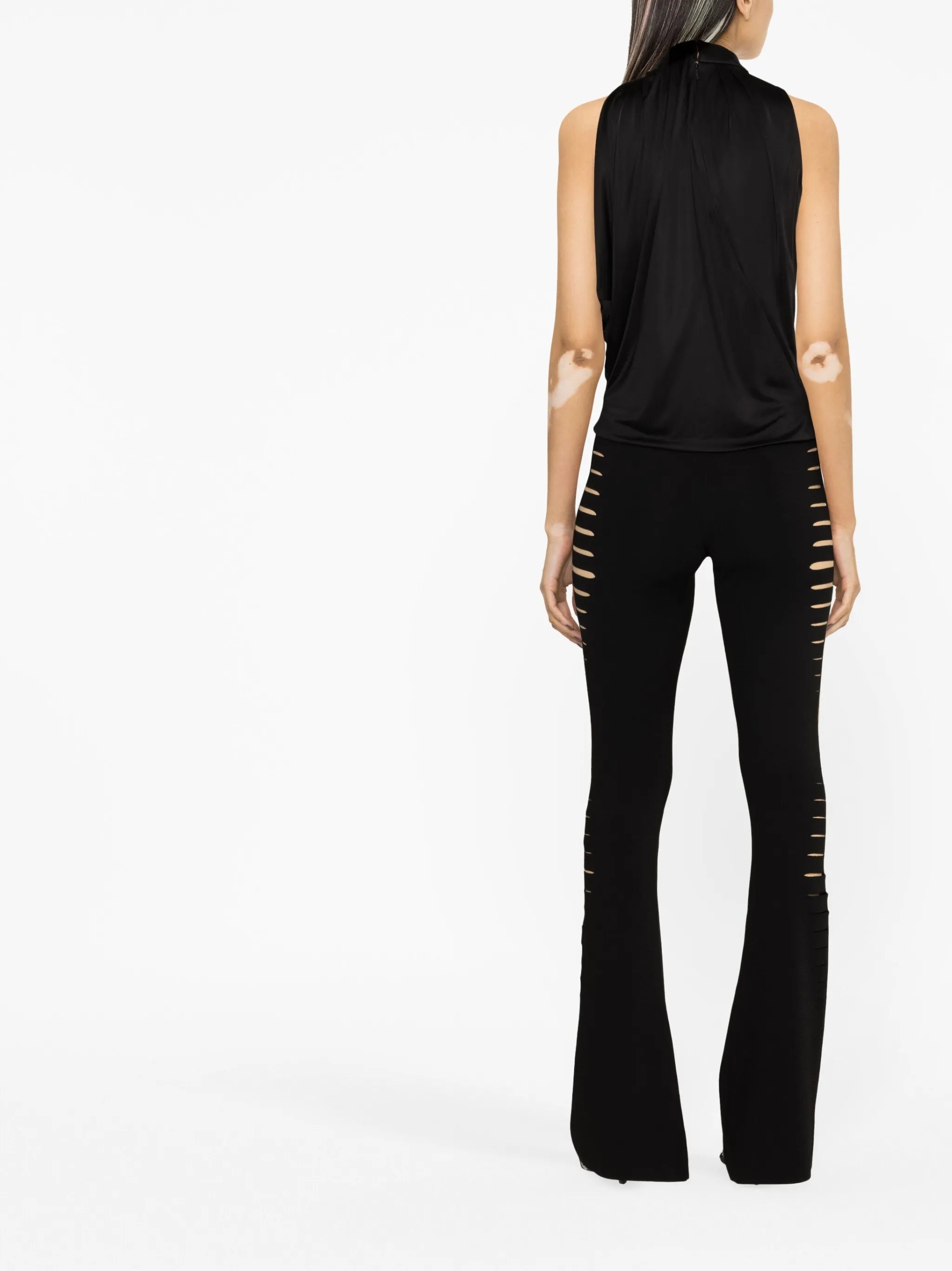 cut-out halterneck top