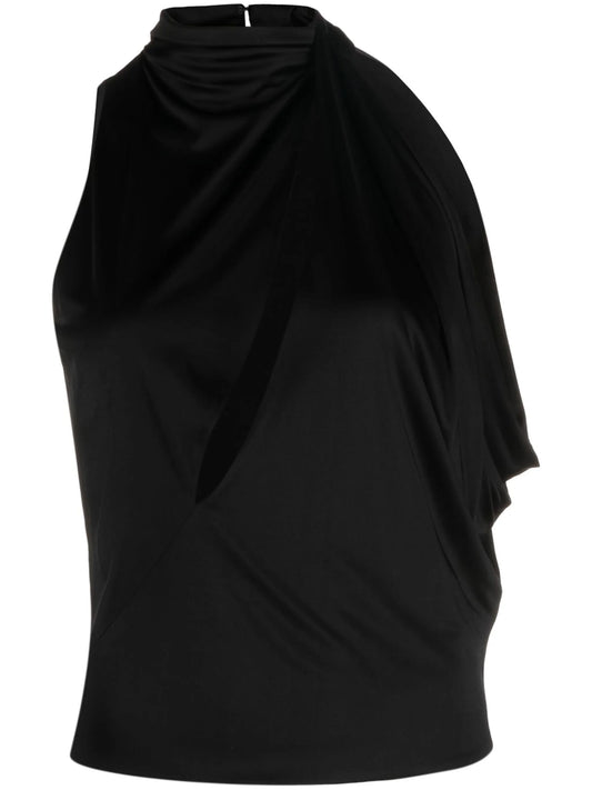 cut-out halterneck top