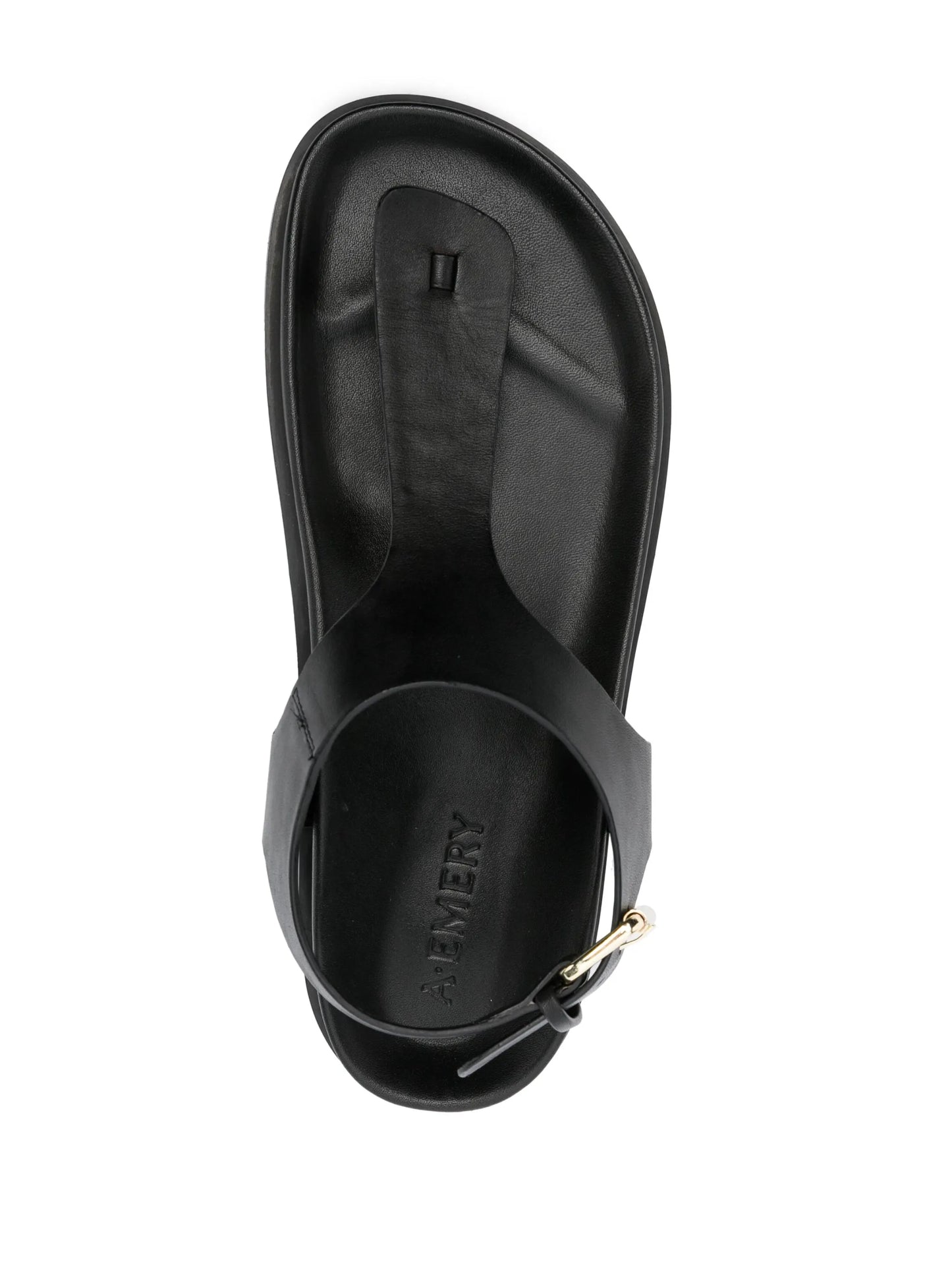 Reema leather flat sandals