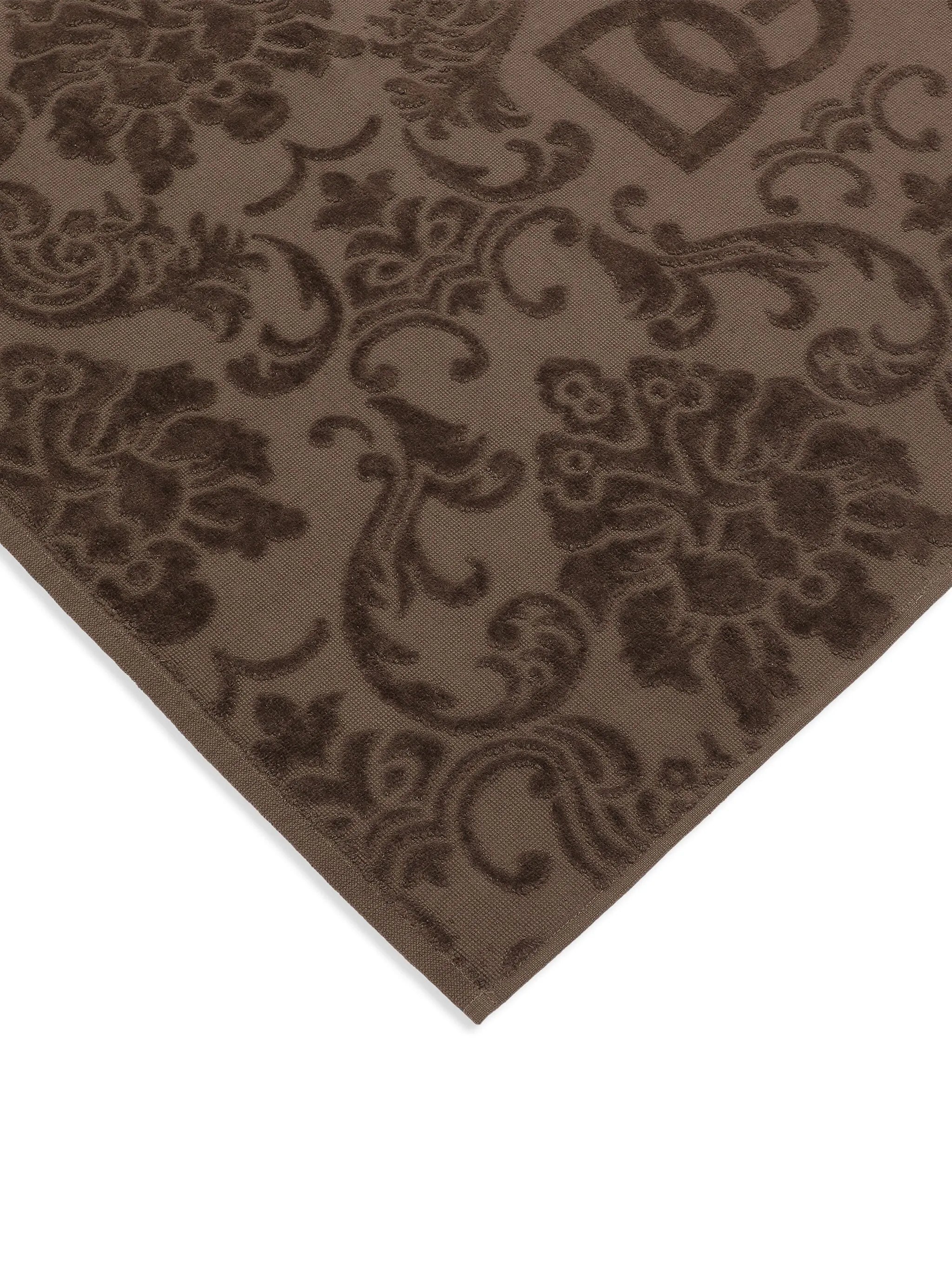 cotton terry bath mat