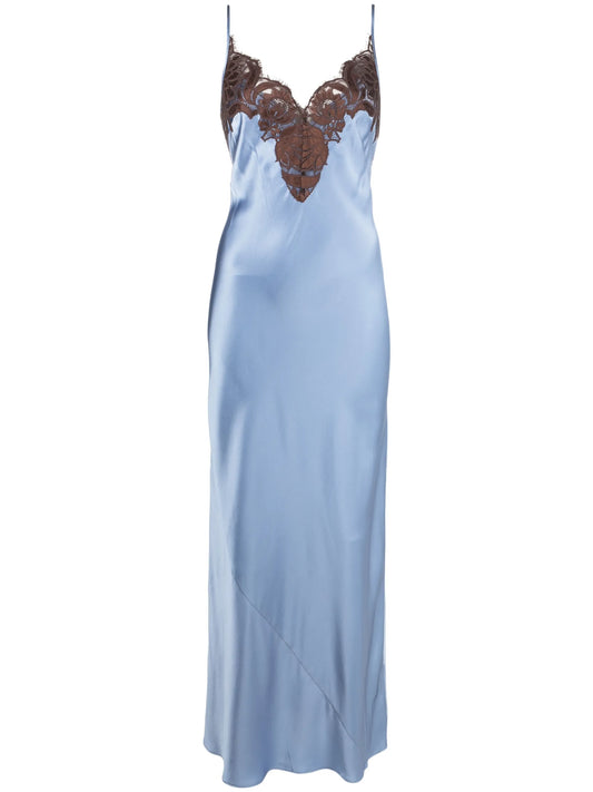 Danseurs silk slip dress