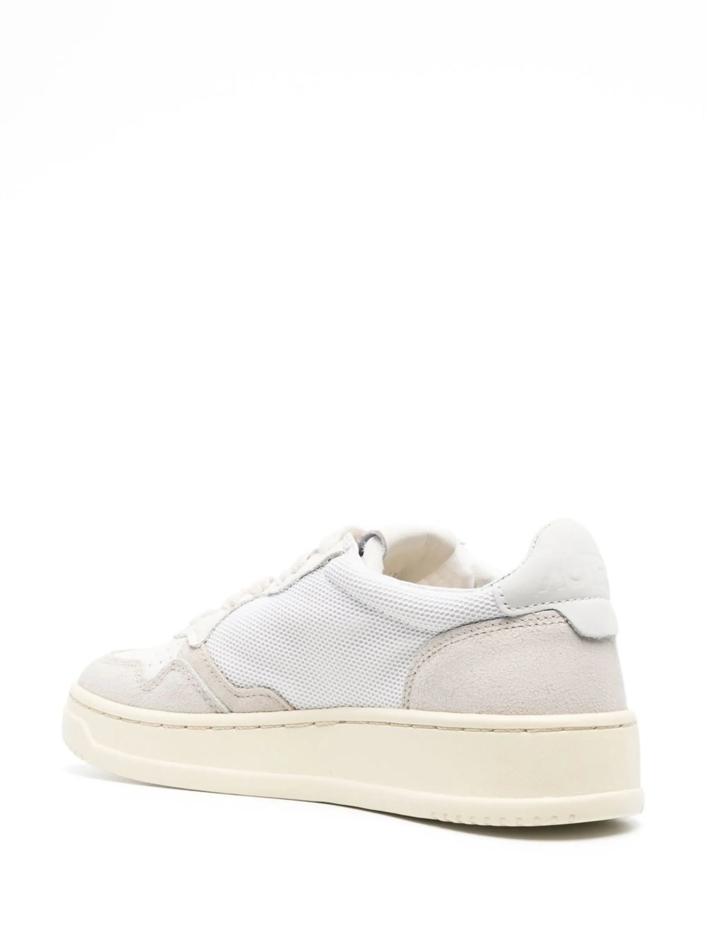 perforated low-top sneakers