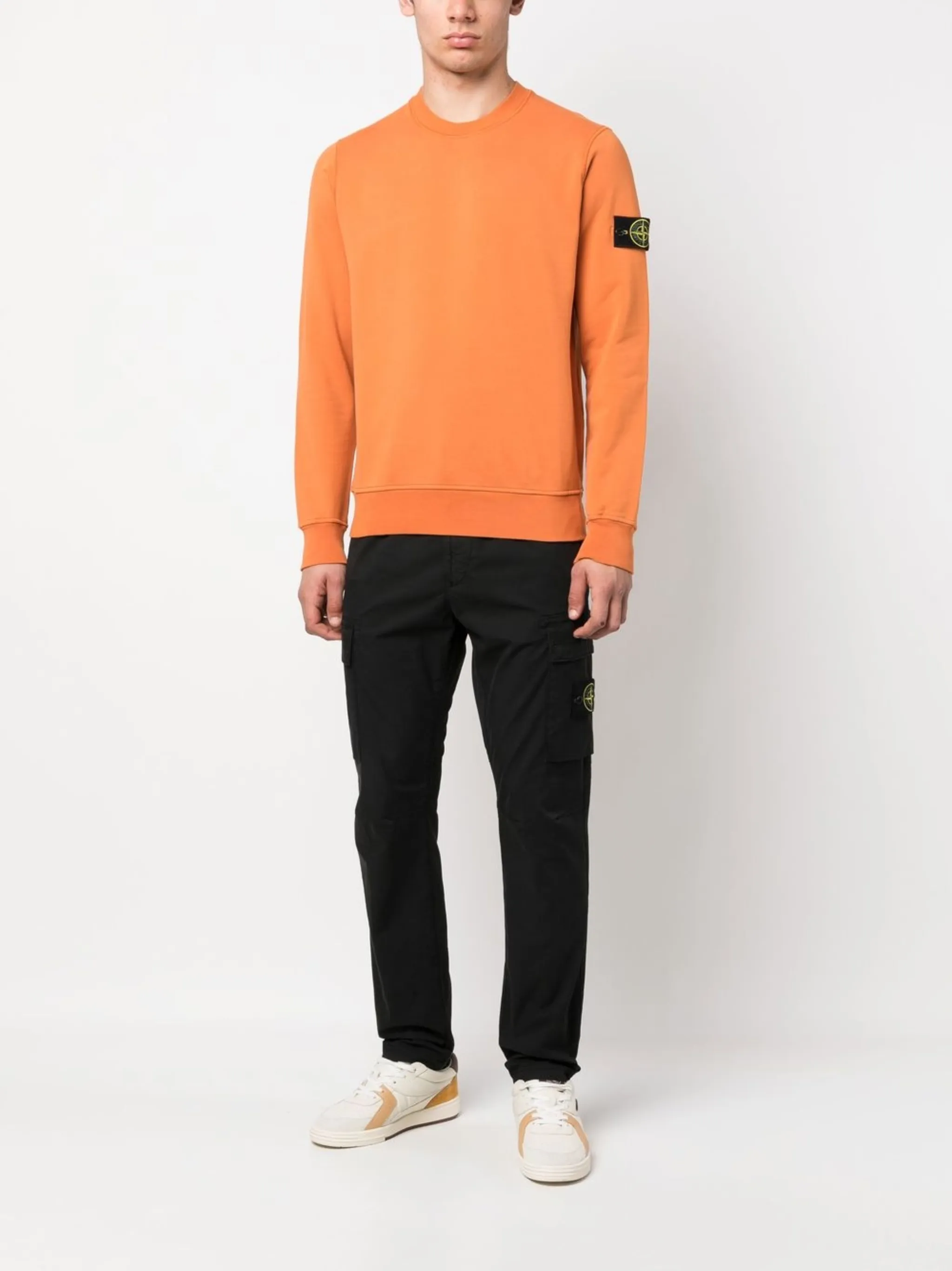 logo-patch cargo pants