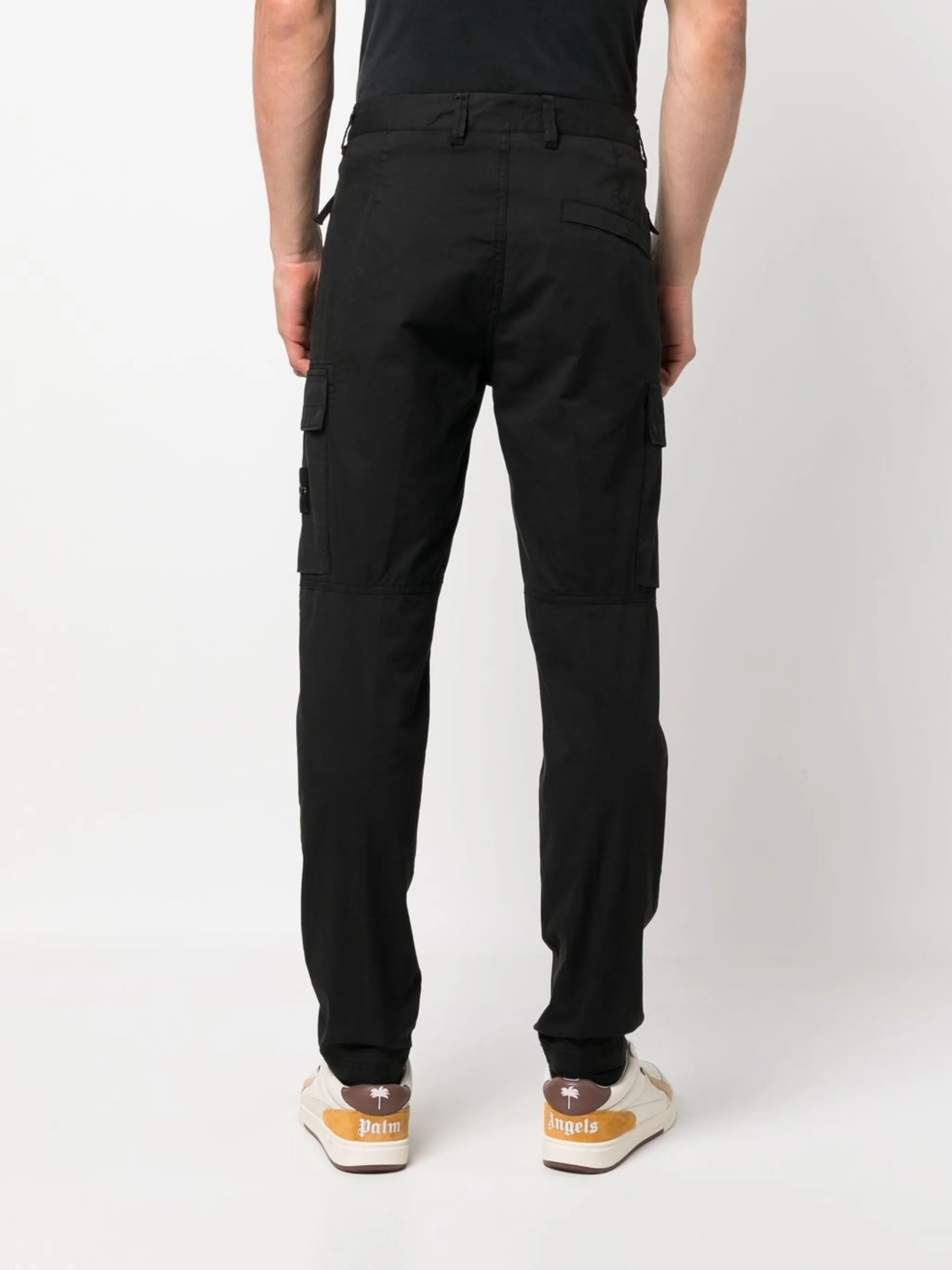 logo-patch cargo pants