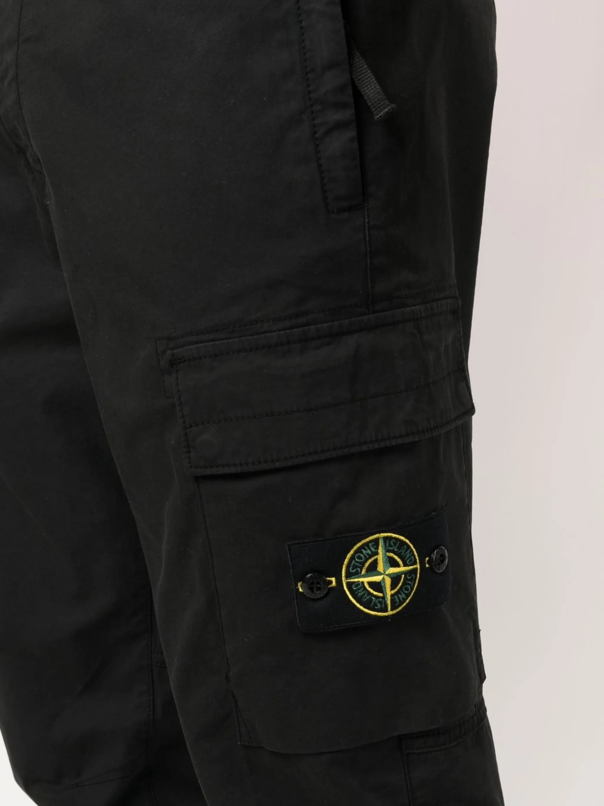 logo-patch cargo pants