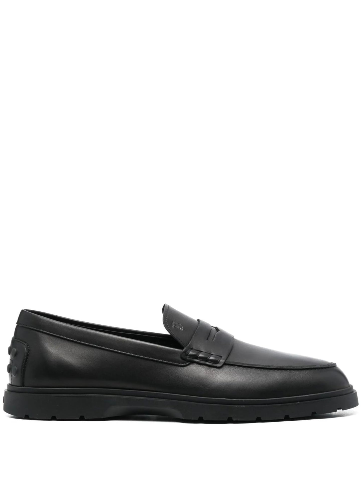 leather Penny loafers