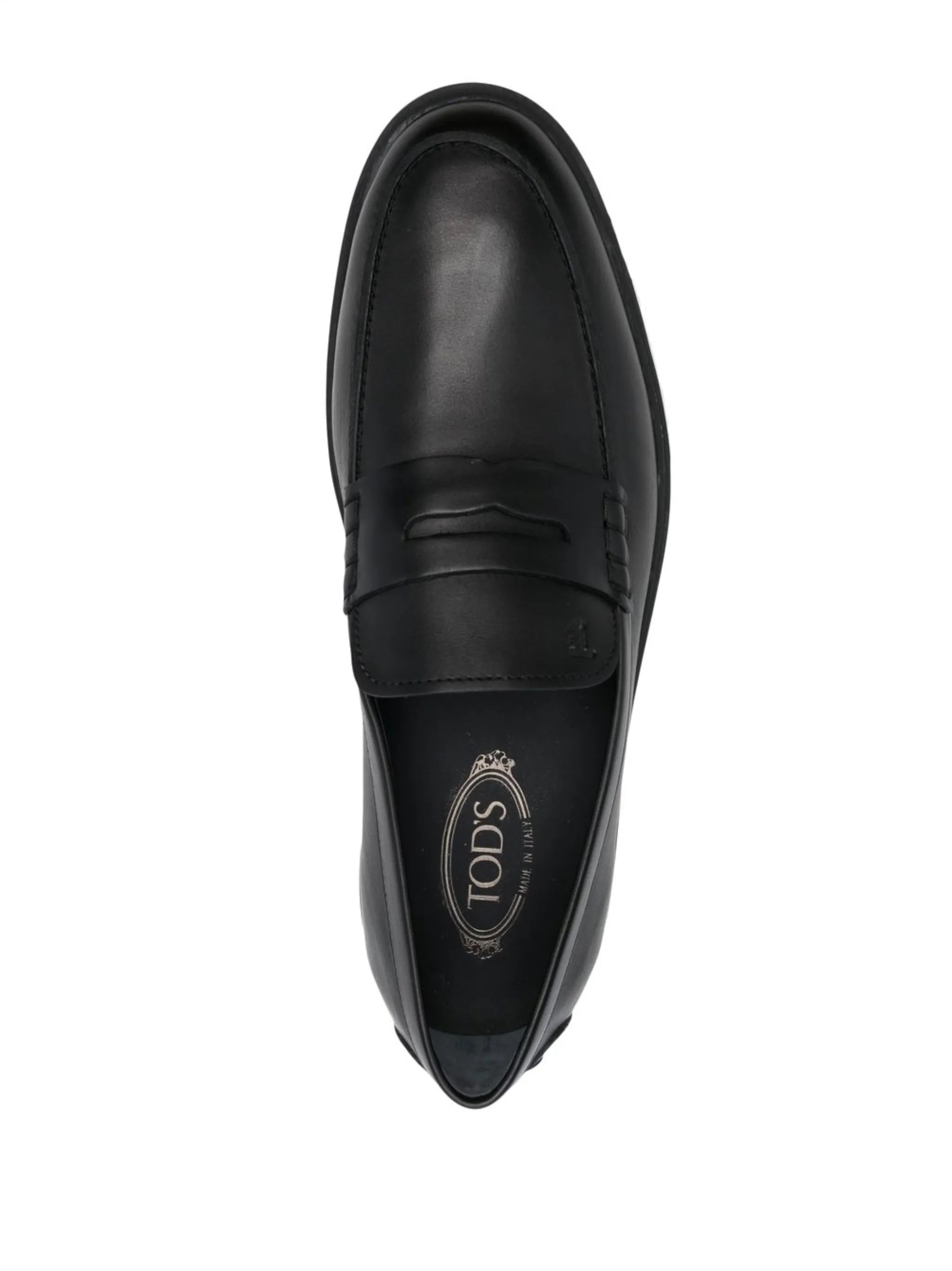 leather Penny loafers